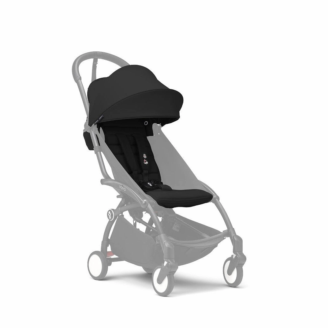 Stokke YOYO 6  Color Pack - Black (Pre-Order; Est. Delivery in 4-6 Weeks)