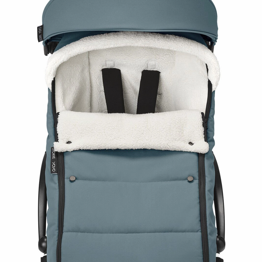 Stokke YOYO Footmuff - Aqua (Pre-Order; Est. Delivery in 4-6 Weeks)