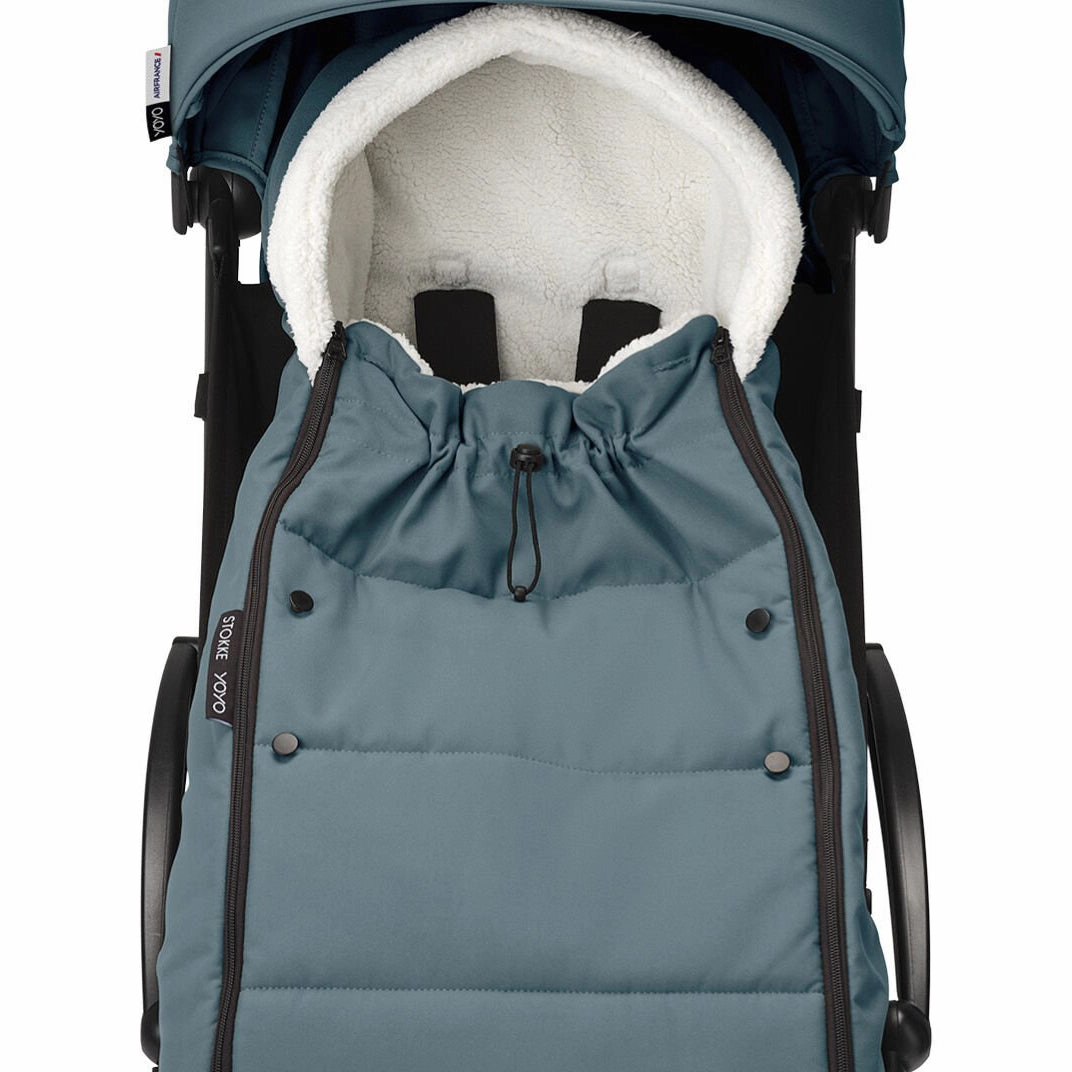 Stokke YOYO Footmuff - Aqua (Pre-Order; Est. Delivery in 4-6 Weeks)