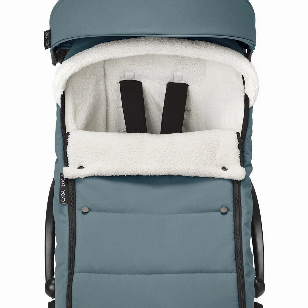 Stokke YOYO Footmuff - Aqua (Pre-Order; Est. Delivery in 4-6 Weeks)