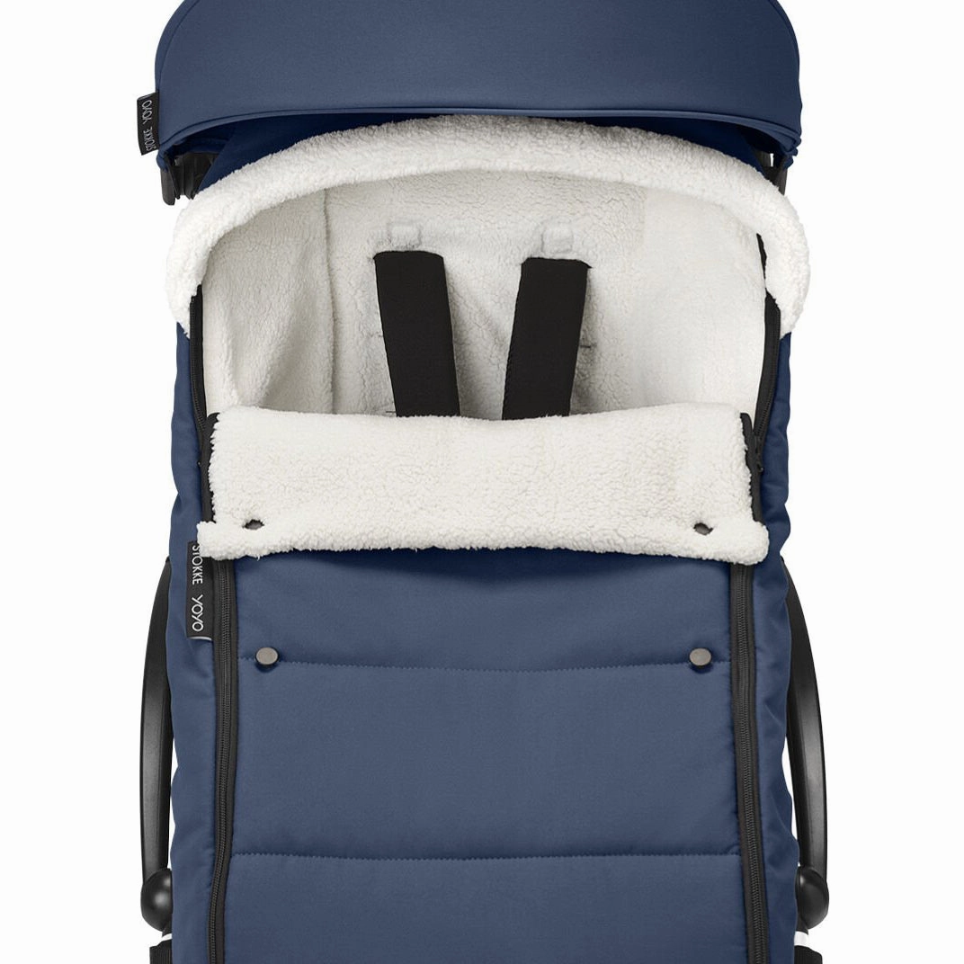 Stokke YOYO Footmuff - Navy Blue (Pre-Order; Est. Delivery in 4-6 Weeks)