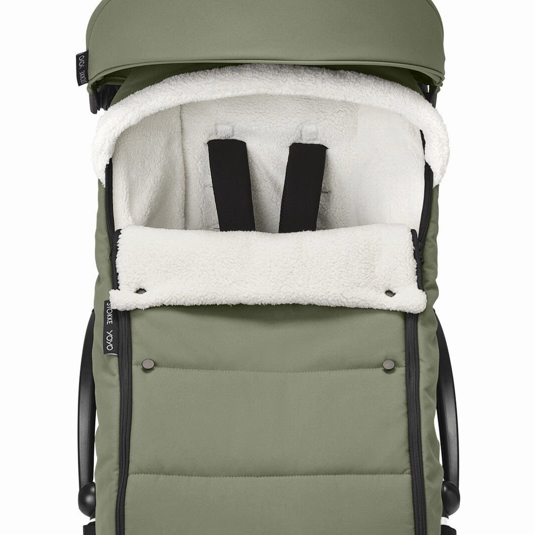 Stokke YOYO Footmuff - Olive (Pre-Order; Est. Delivery in 4-6 Weeks)