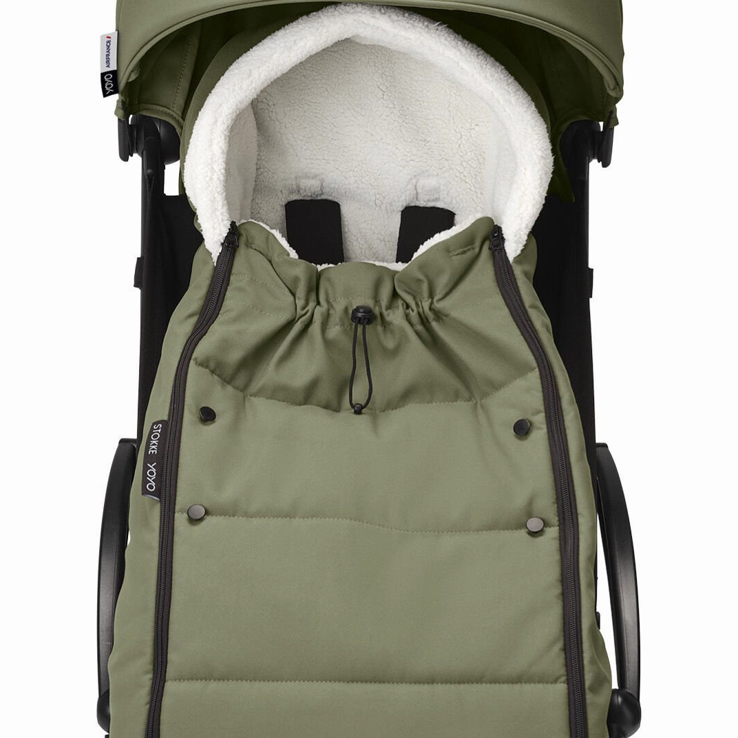 Stokke YOYO Footmuff - Olive (Pre-Order; Est. Delivery in 4-6 Weeks)
