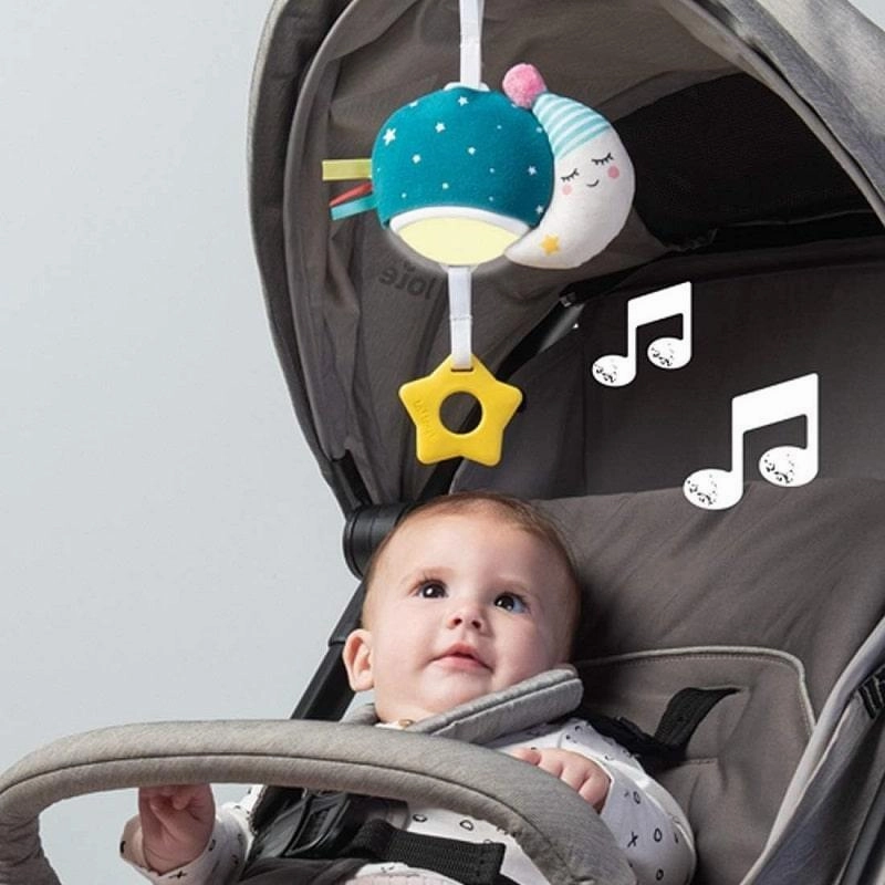 Taf Toys My Musical Mini Moon Hookable Baby Toy with Music and Light