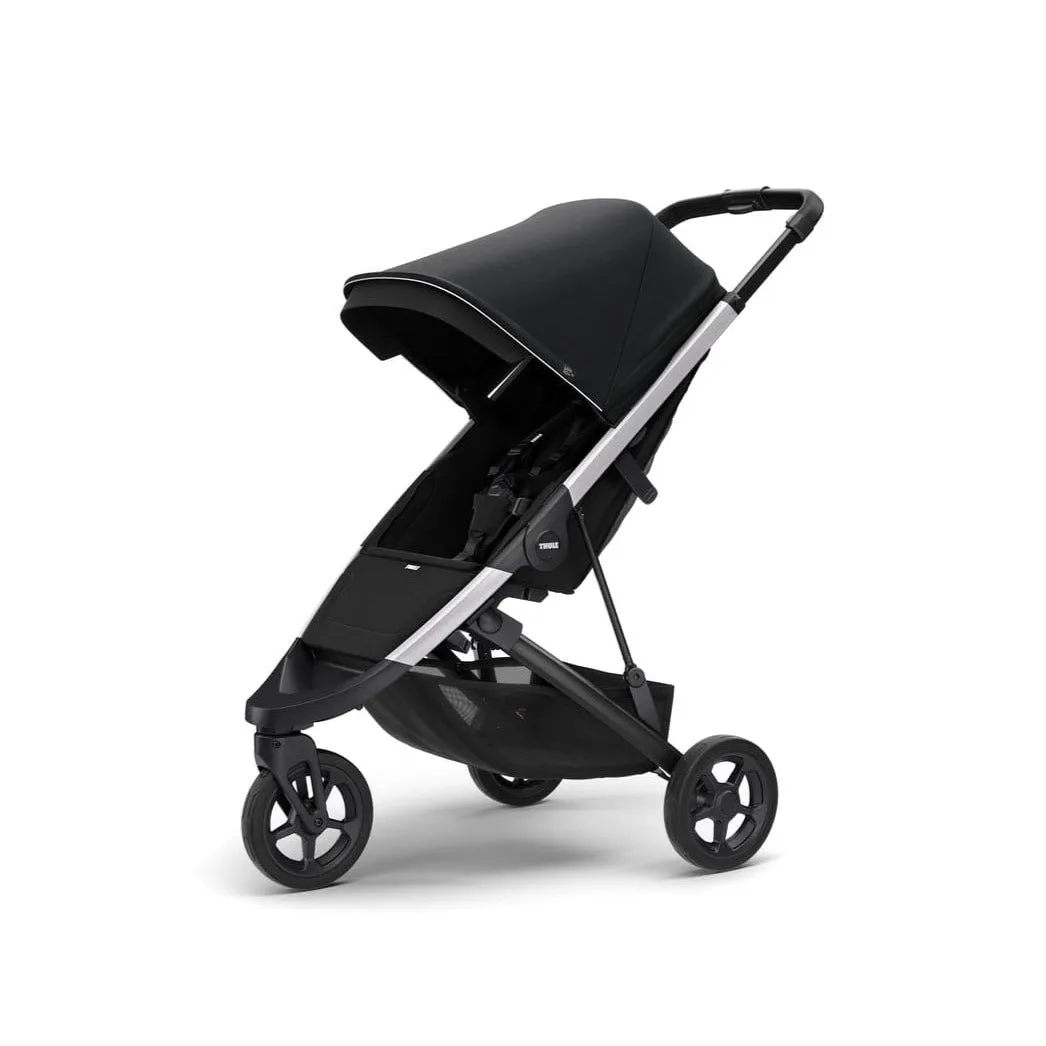 Thule Spring Stroller - Aluminum / Midnight Black