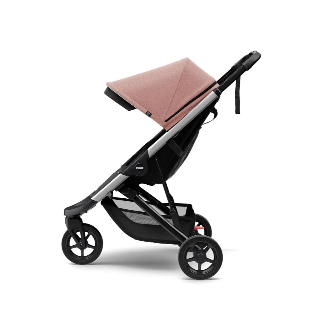 Thule Spring Stroller - Aluminum / Misty Rose Melange