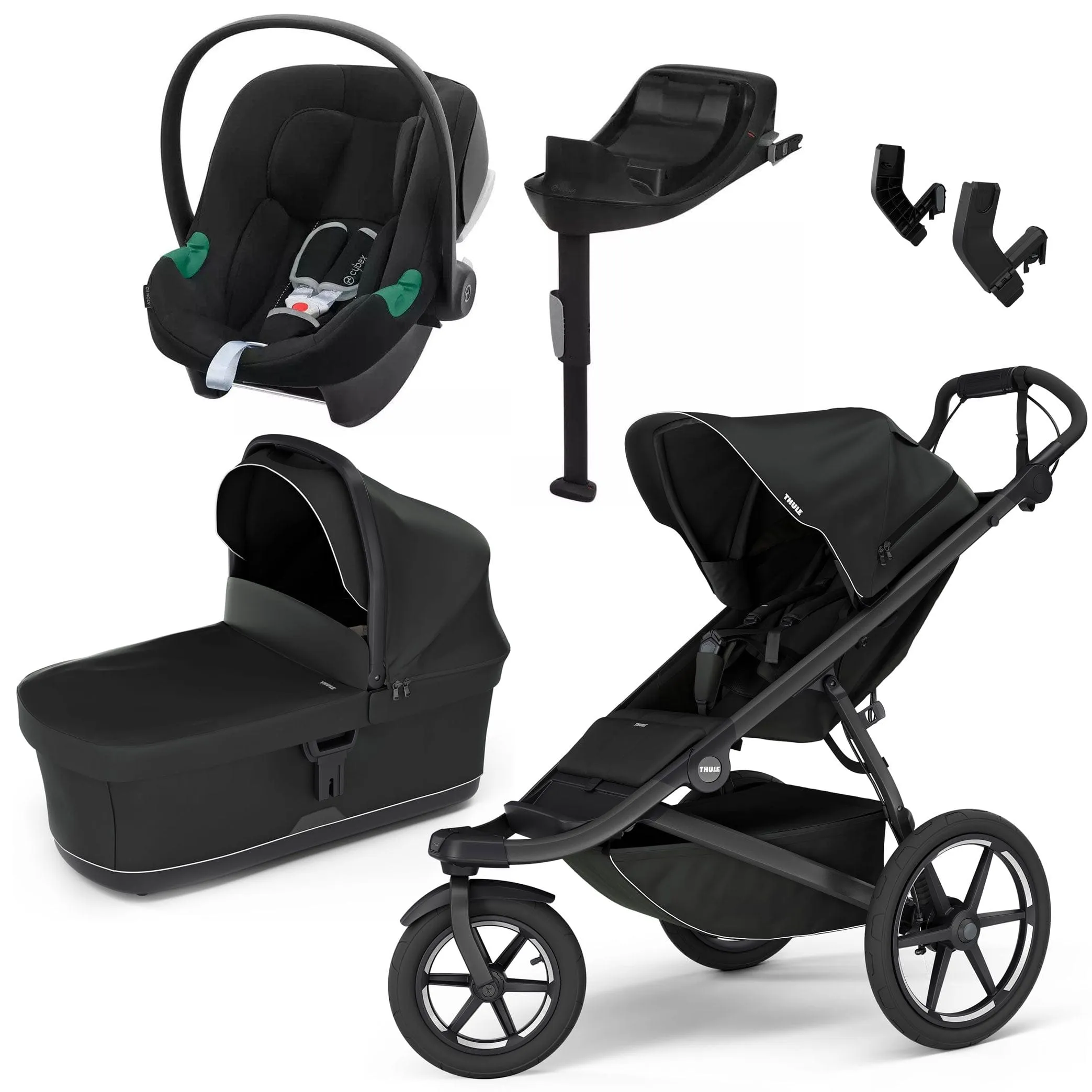 Thule Urban Glide 3 Cybex Bundle - Black