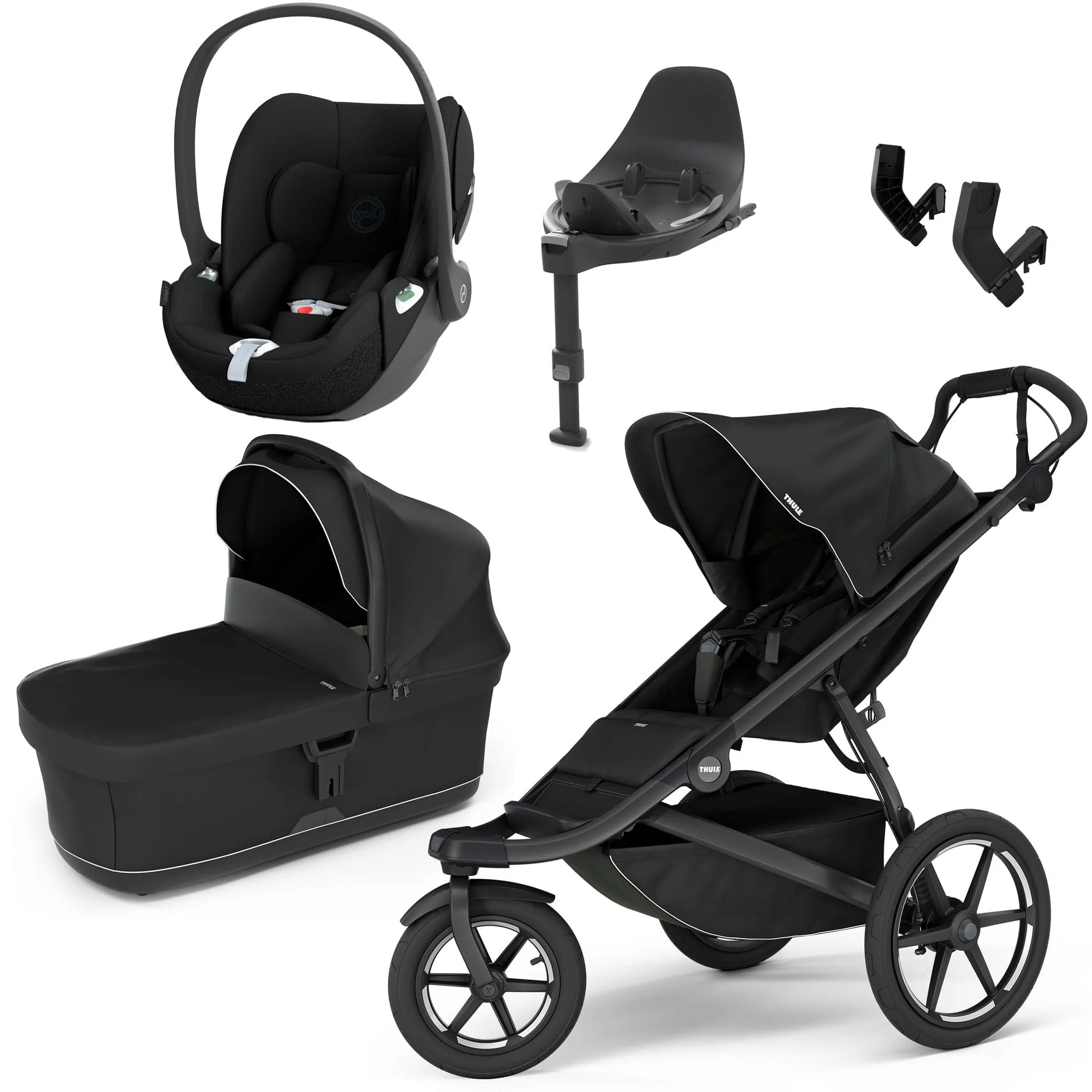 Thule Urban Glide 3 Cybex Bundle - Black