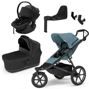 Thule Urban Glide 3 Travel System - Mid-Blue