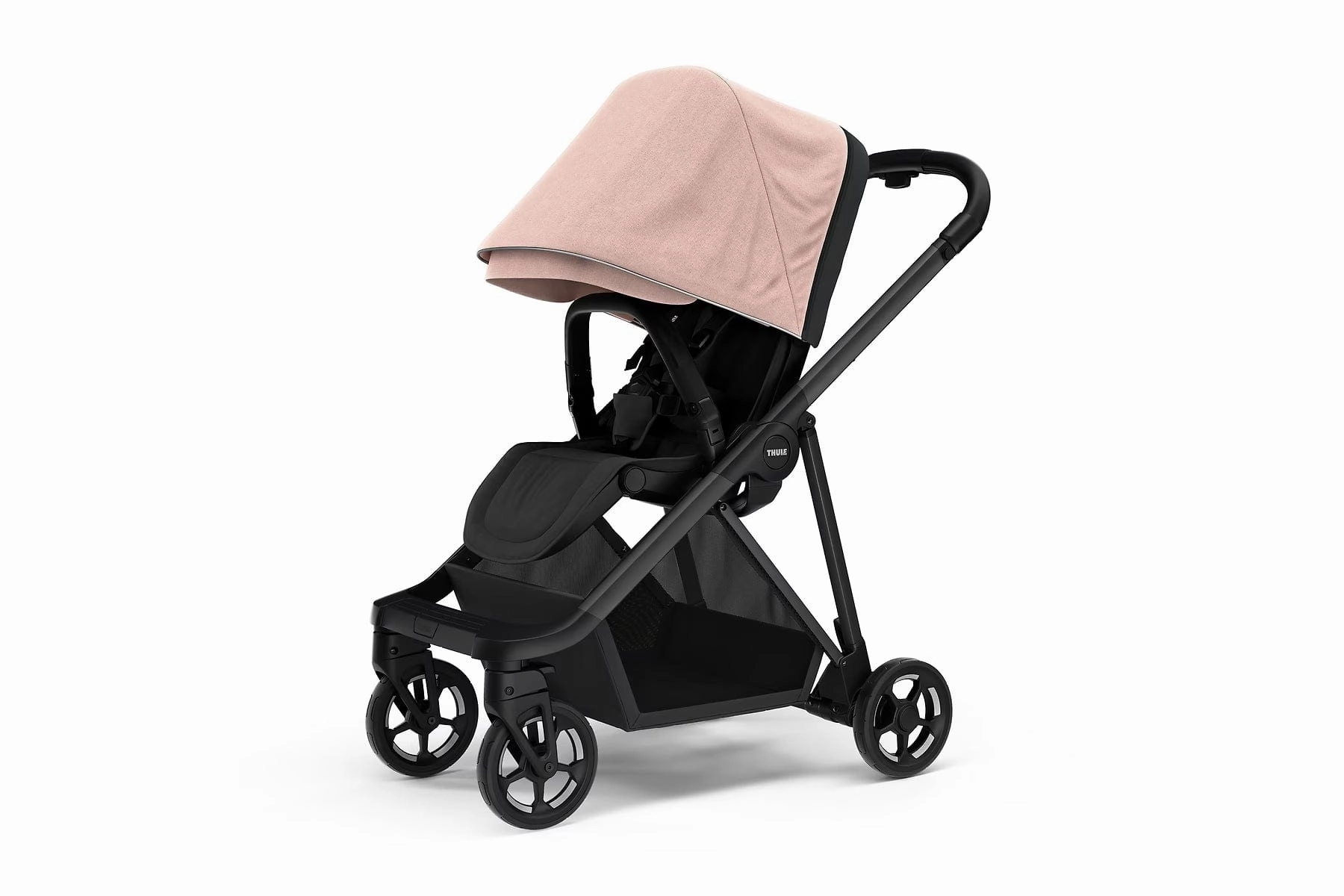 Thule Shine 4-Wheel Stroller - Black / Misty Rose