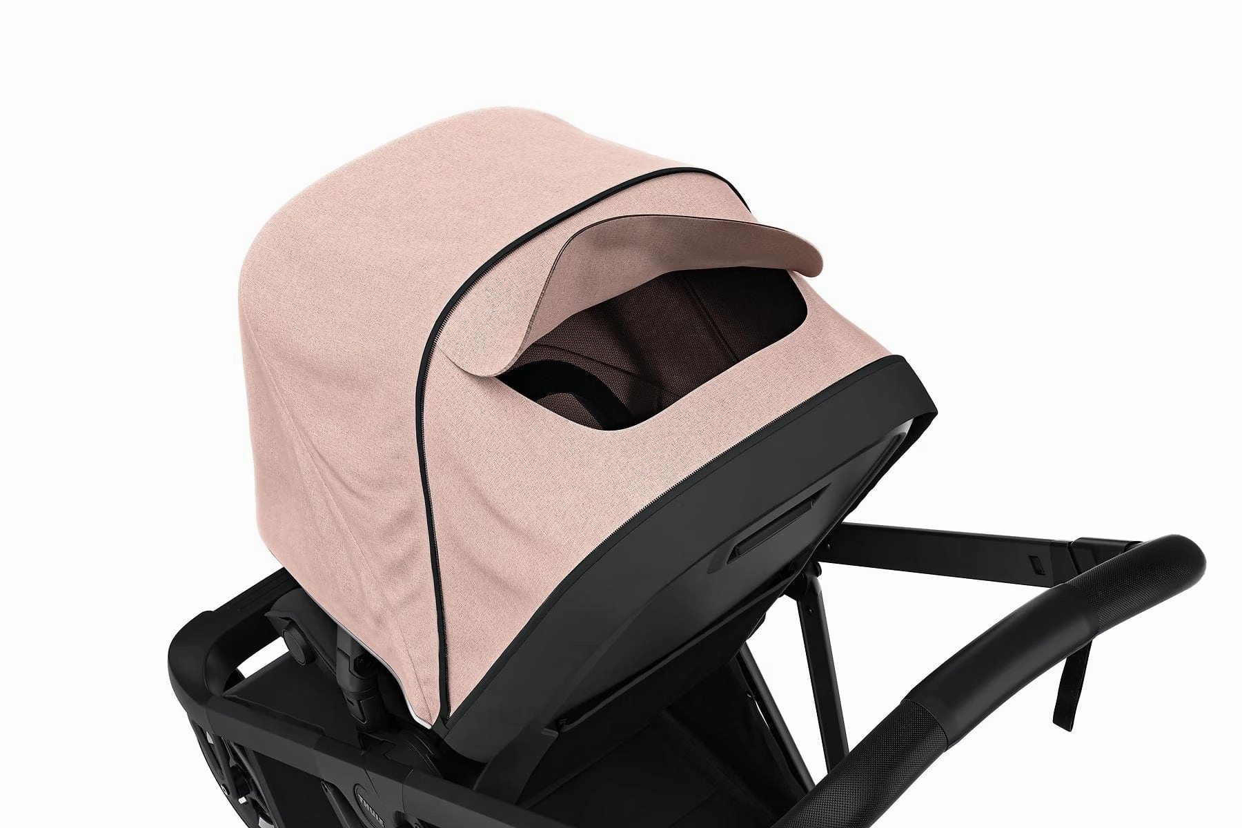 Thule Shine 4-Wheel Stroller - Black / Misty Rose