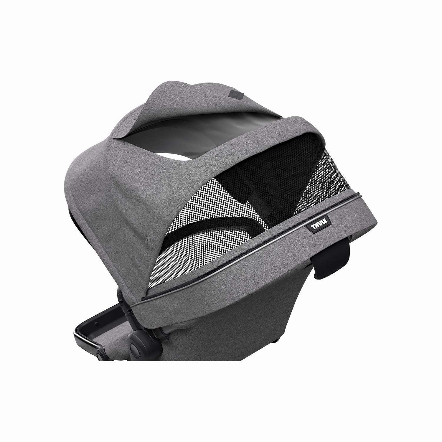 Thule Sleek: Convertible Single-to-Double Urban Stroller   Sibling Seat