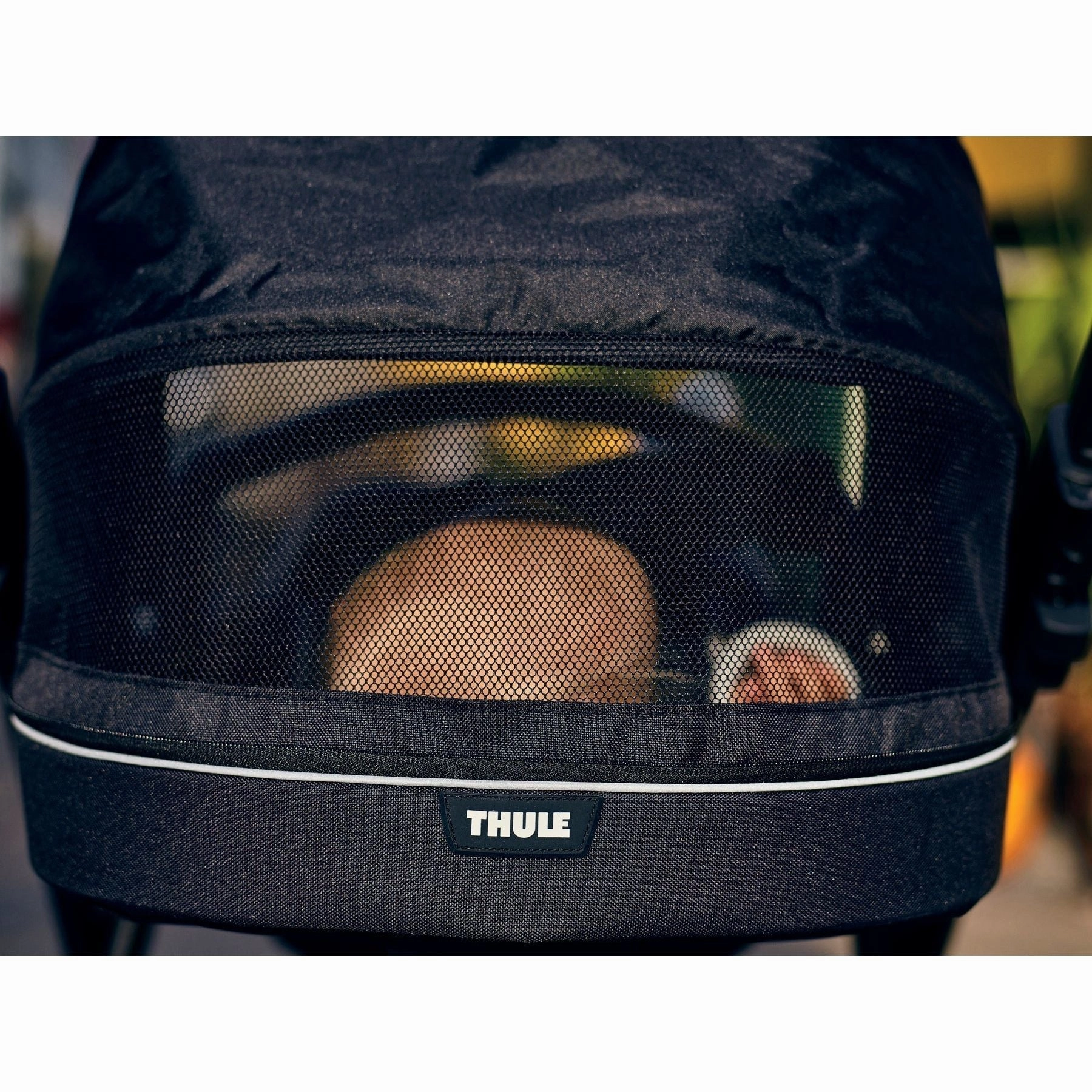 Thule Sleek: Convertible Single-to-Double Urban Stroller   Sibling Seat