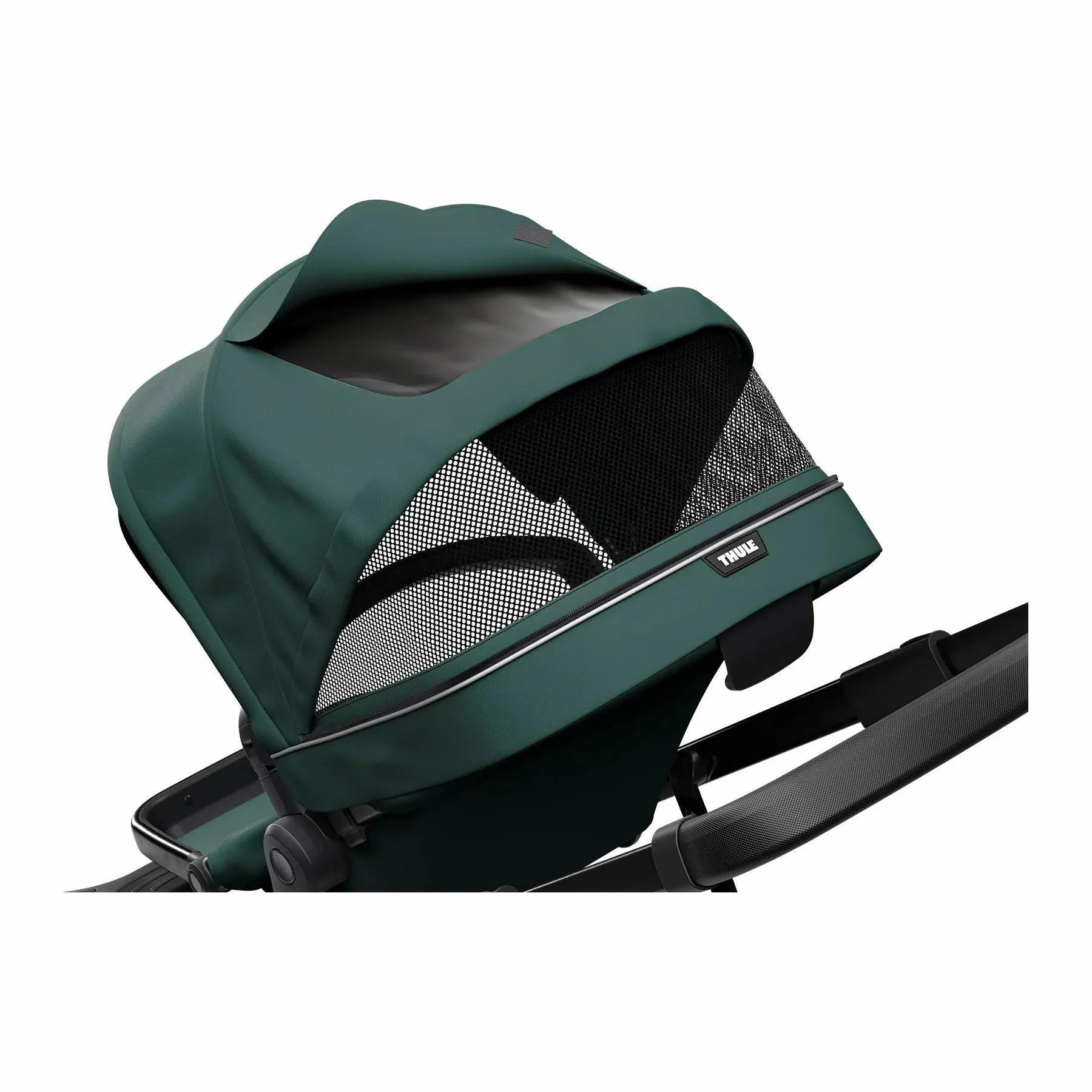 Thule Sleek: Convertible Single-to-Double Urban Stroller   Sibling Seat