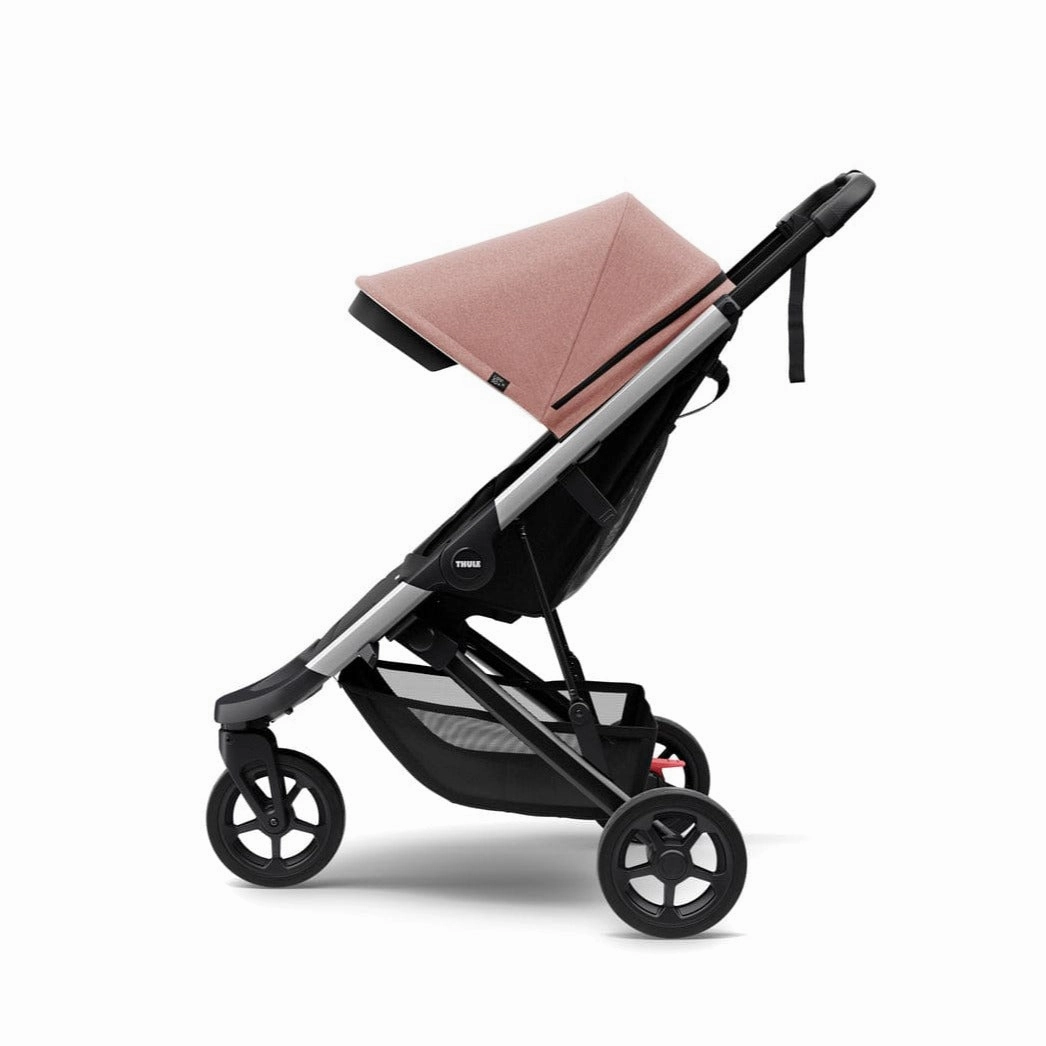 Thule Spring Stroller - Aluminum / Misty Rose Melange