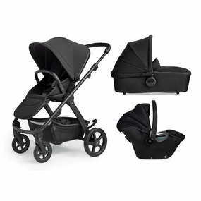 Tide seat unit/Black chassis/Carrycot (with D Ring)/Dream Car Seat/adaptor - Space