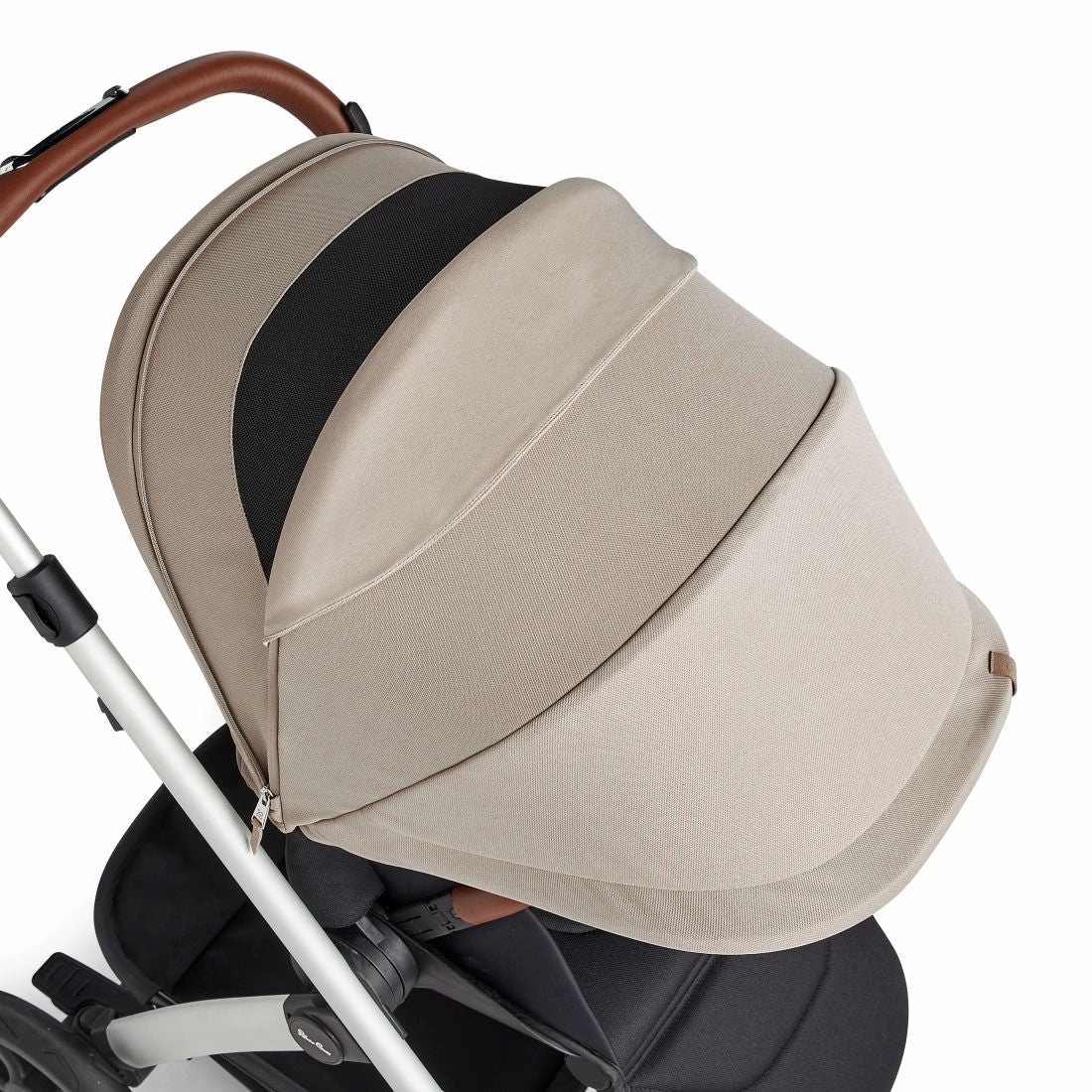 Tide seat unit/Black chassis/Carrycot (with D Ring)/Dream Car Seat/adaptor - Stone