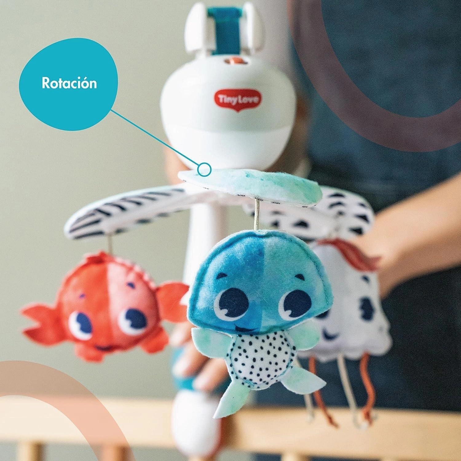 Tiny Love 3-in-1 Take Along Mobile - Treasure The Ocean