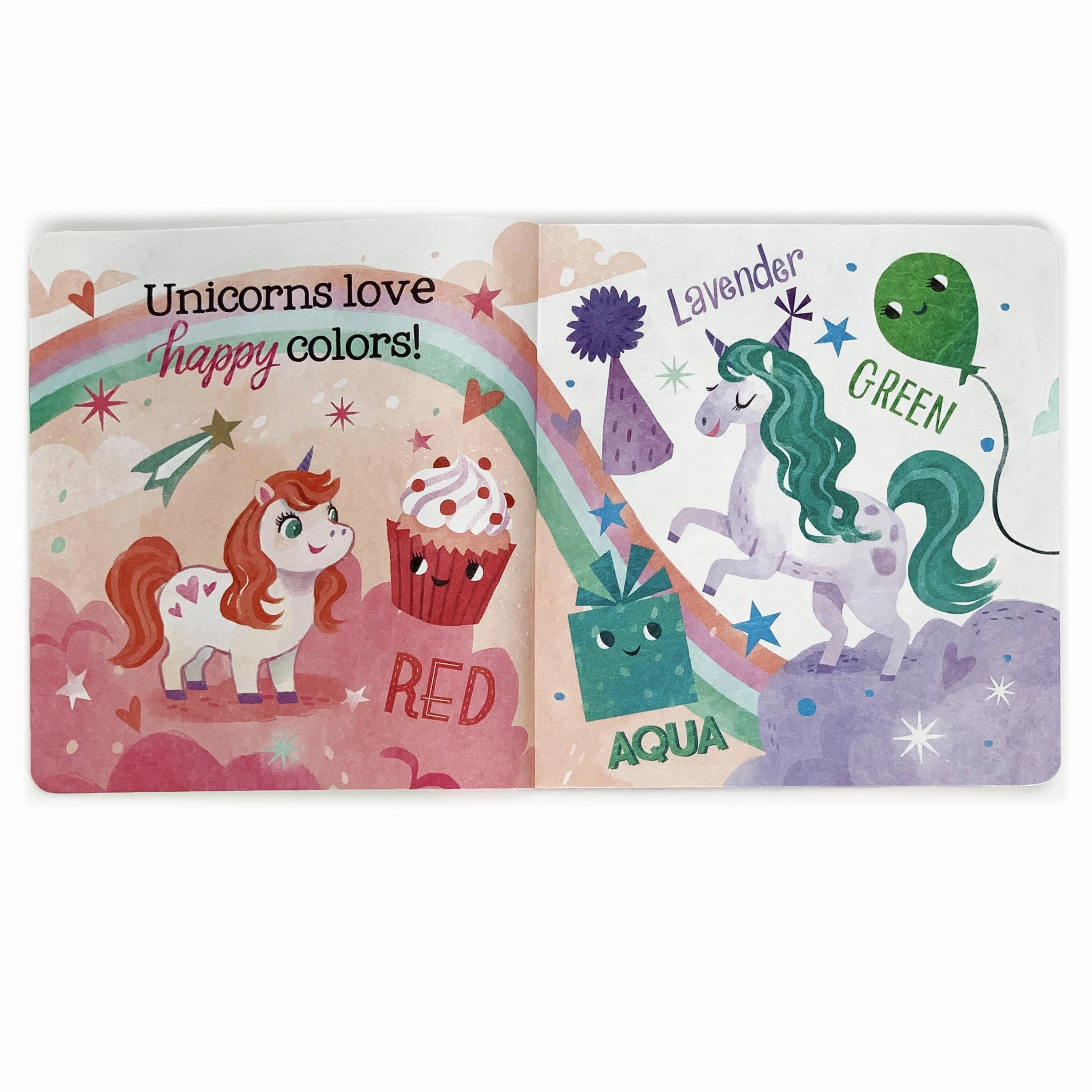Unicorns Love Colors - A Tuffy Book