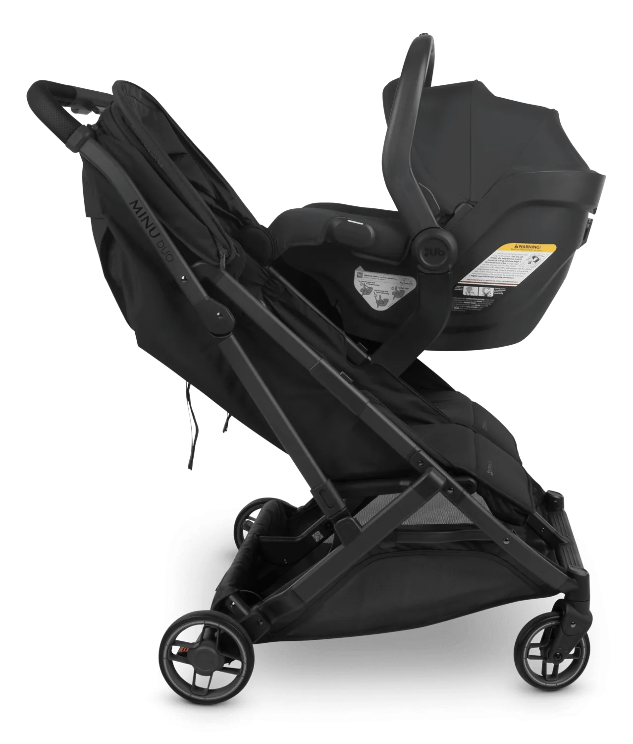 UPPAbaby Minu Duo Compact Side-by-Side Double Stroller