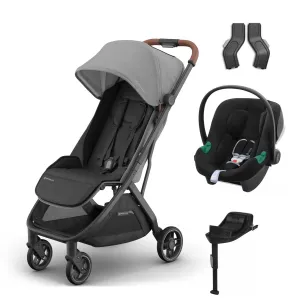 UPPAbaby Minu V3 Cybex Travel System - Greyson