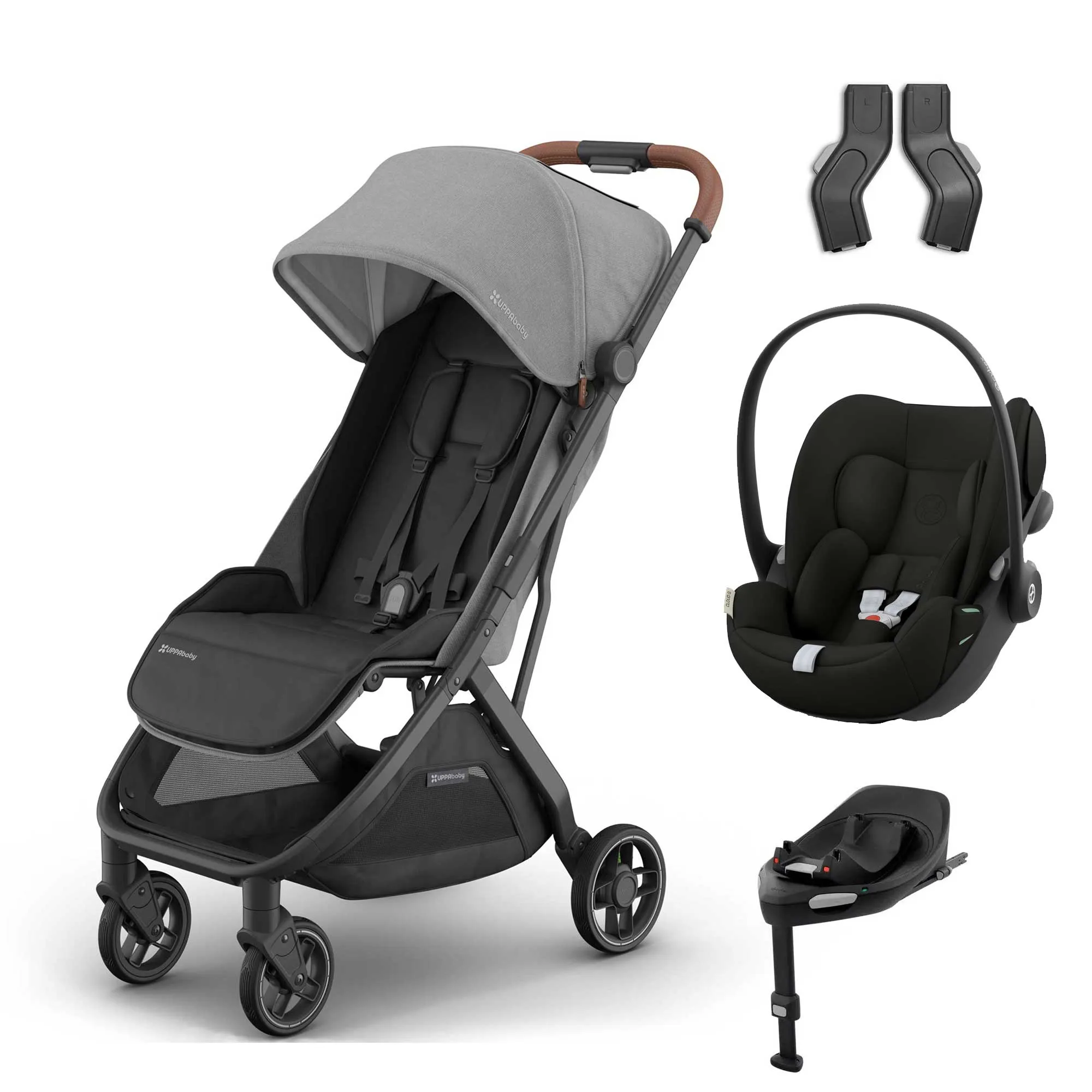 UPPAbaby Minu V3 Cybex Travel System - Greyson