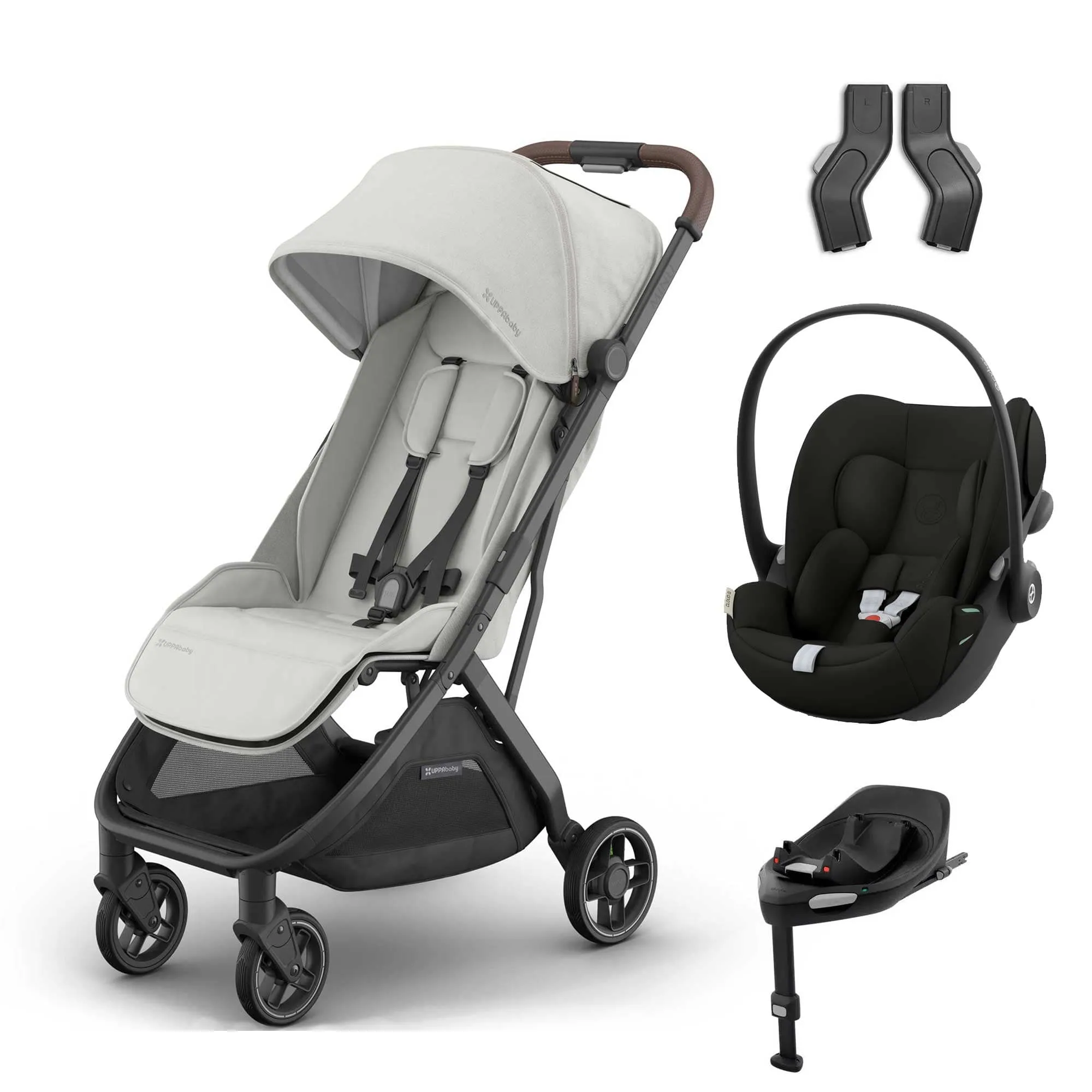 UPPAbaby Minu V3 Cybex Travel System - Savannah