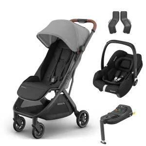 UPPAbaby Minu V3 Maxi-Cosi Travel System - Greyson