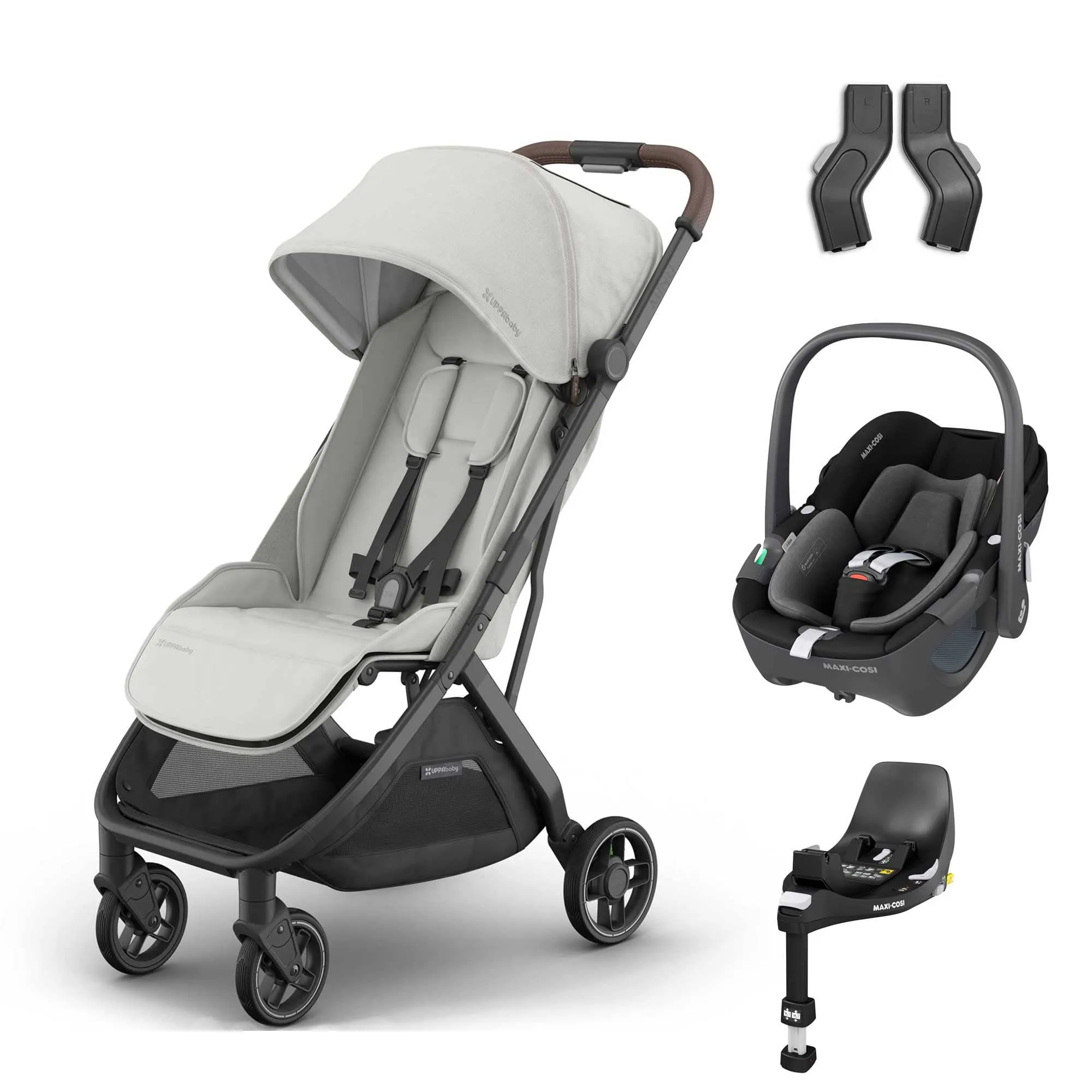UPPAbaby Minu V3 Maxi-Cosi Travel System - Savannah