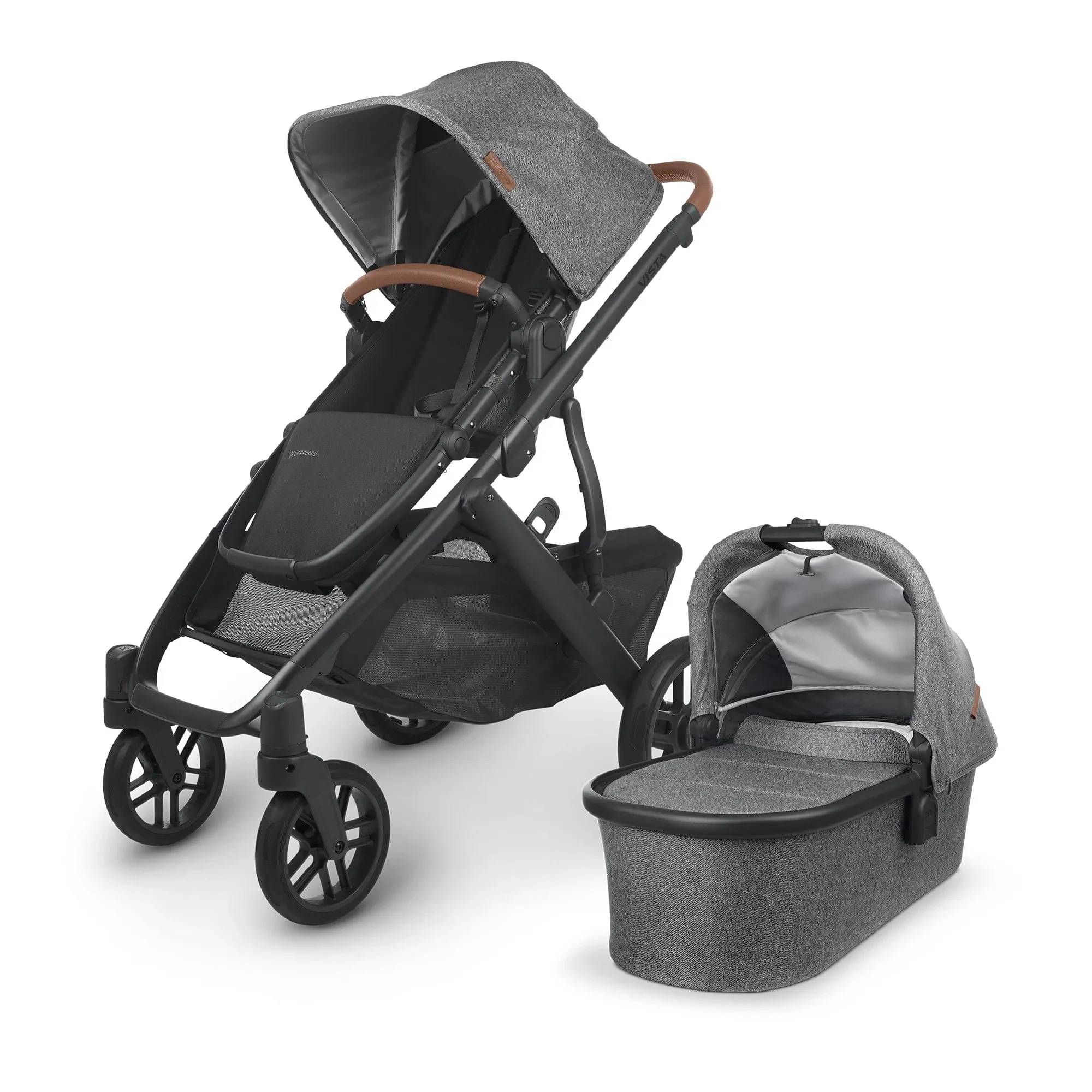 UPPAbaby Vista V2 Pushchair and Carrycot - Greyson