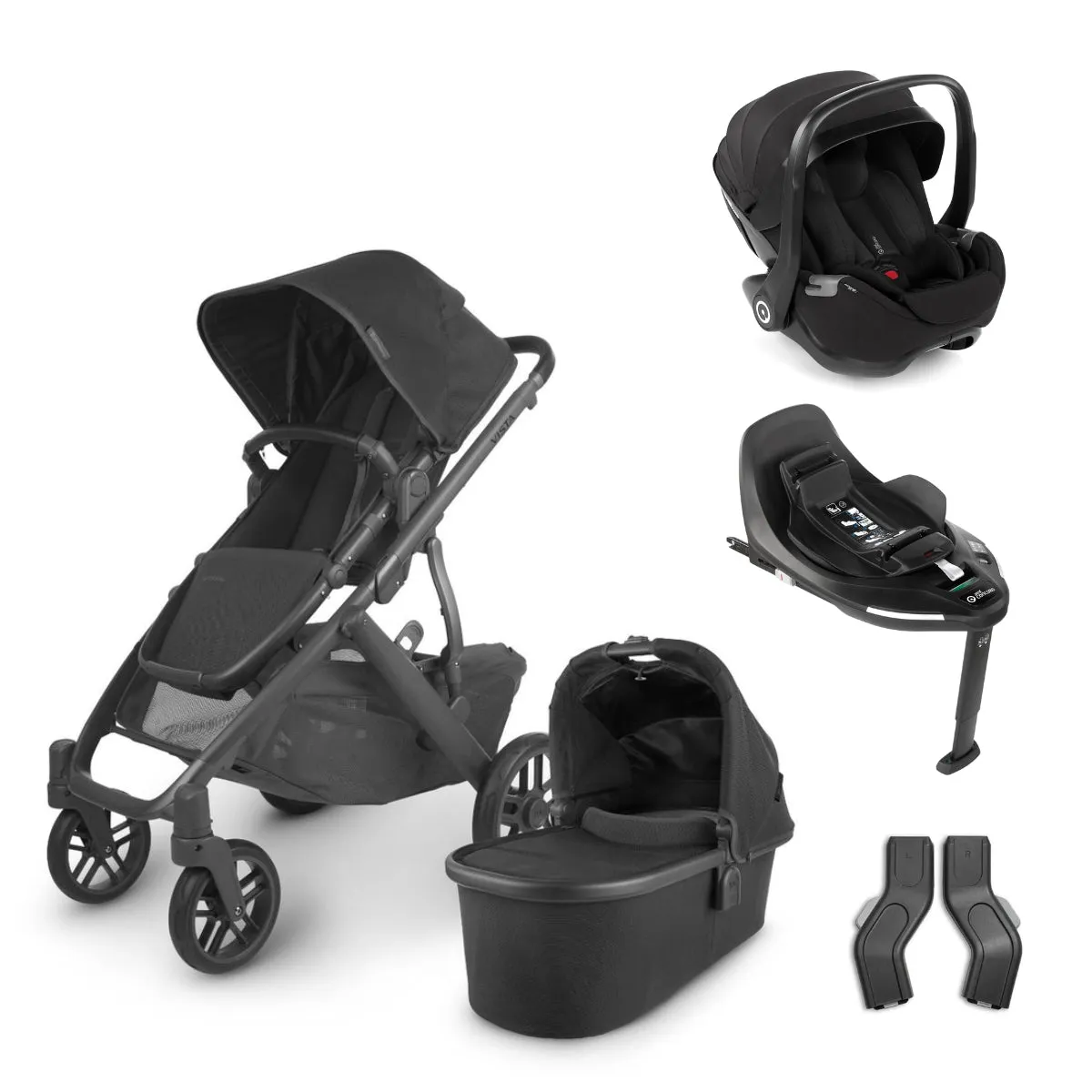 Uppababy Vista V2 Travel System with Jane Kombibaby 360 Car Seat