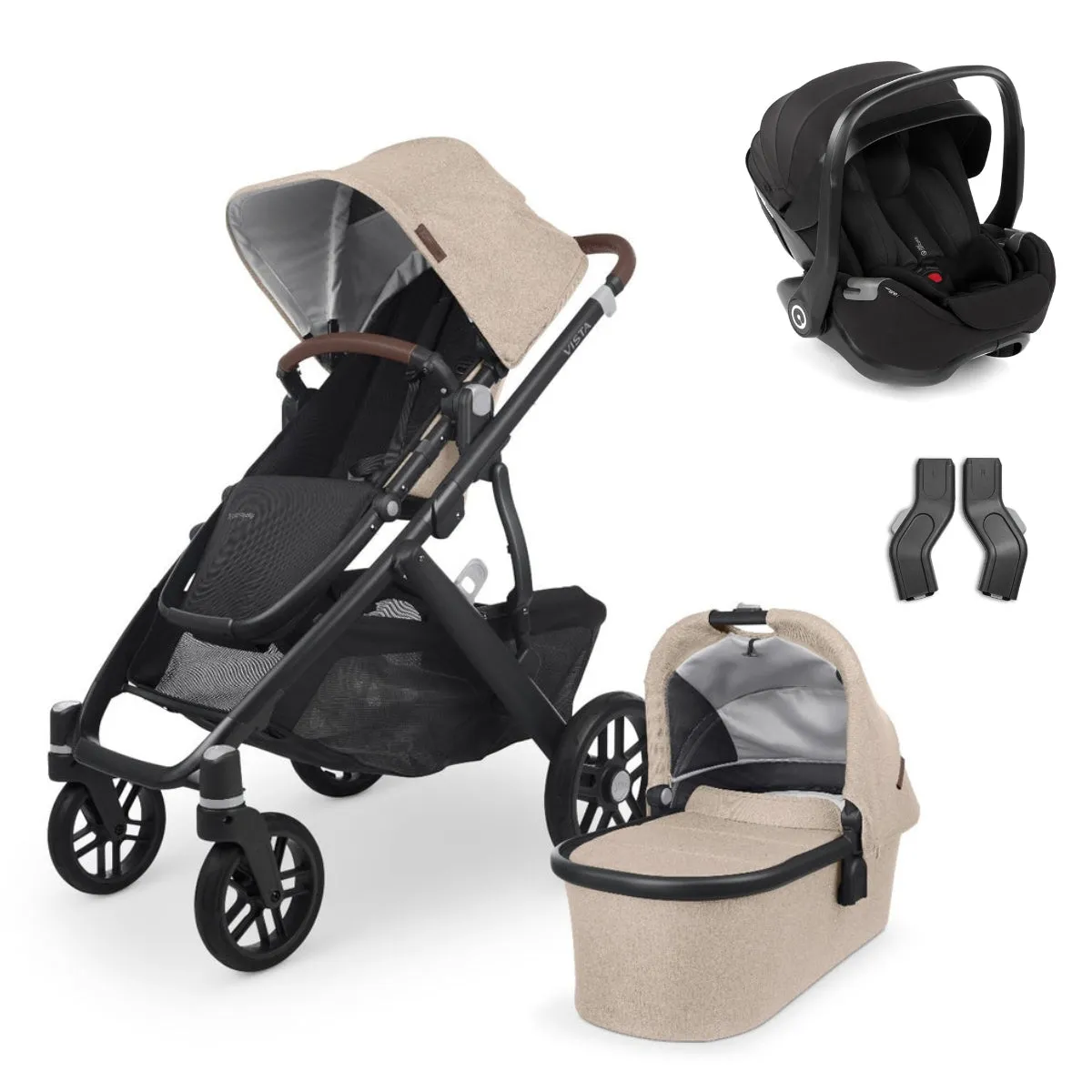 Uppababy Vista V2 Travel System with Jane Kombibaby 360 Car Seat