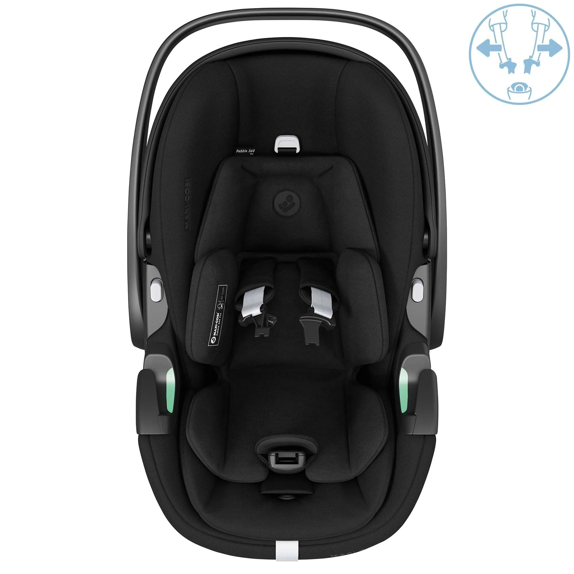 UPPAbaby Vista V2 with Pebble 360 PRO 2 Car Seat and Base - Greyson