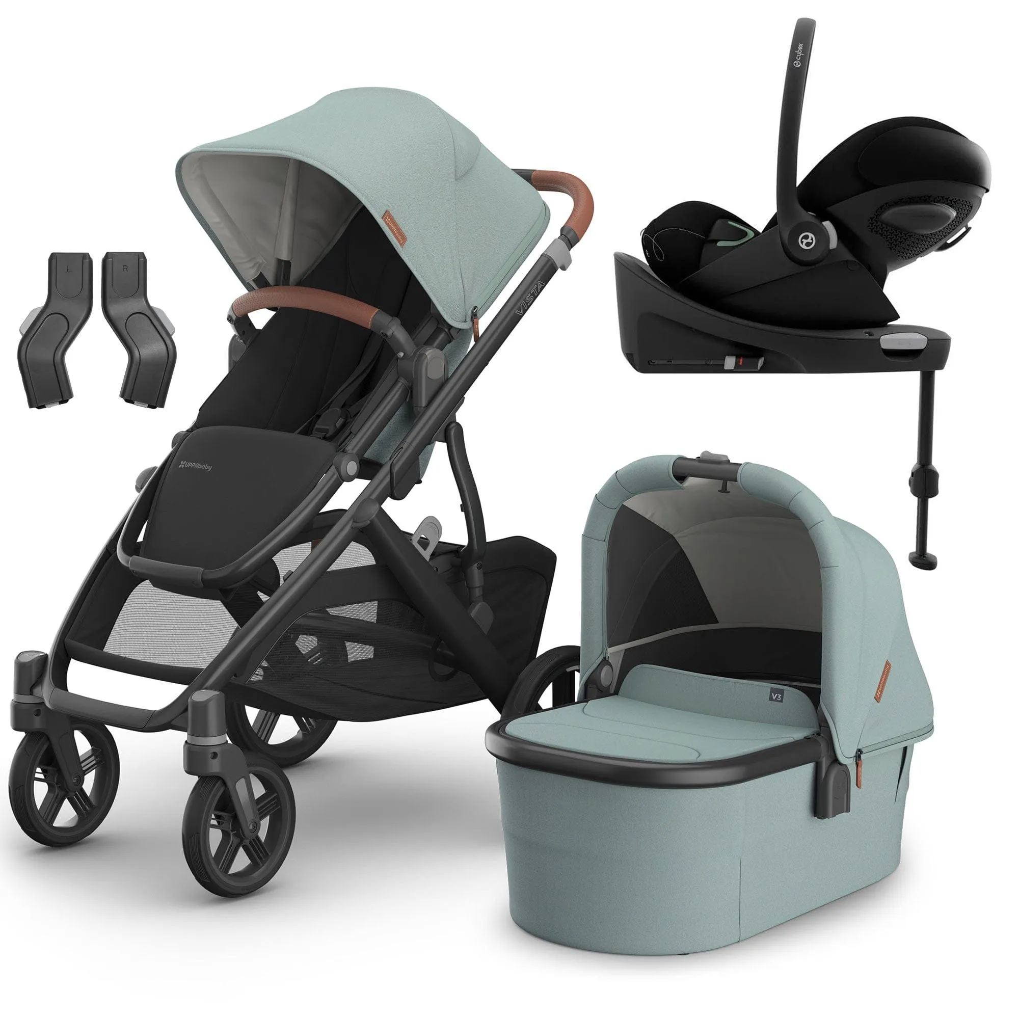 Uppababy Vista V3 Cybex Travel System - Kenzi