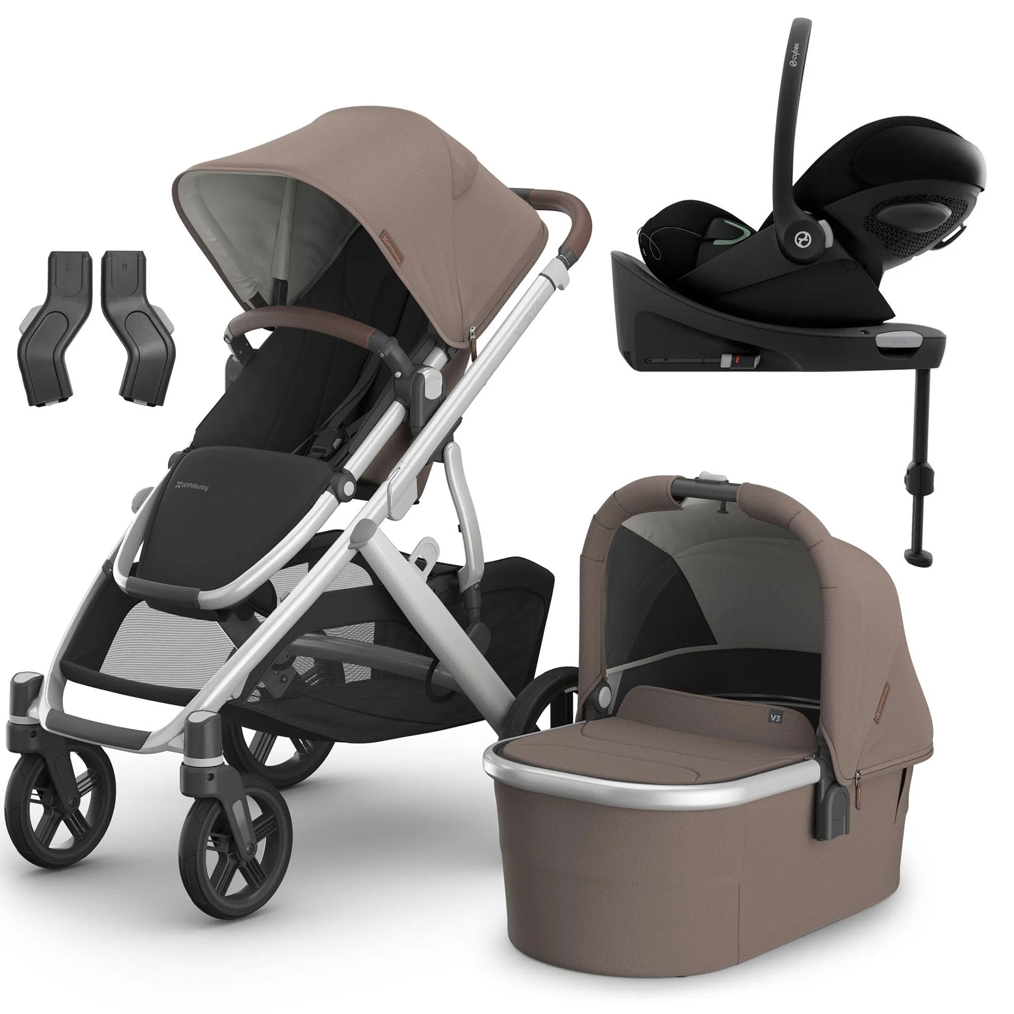 Uppababy Vista V3 Cybex Travel System - Theo