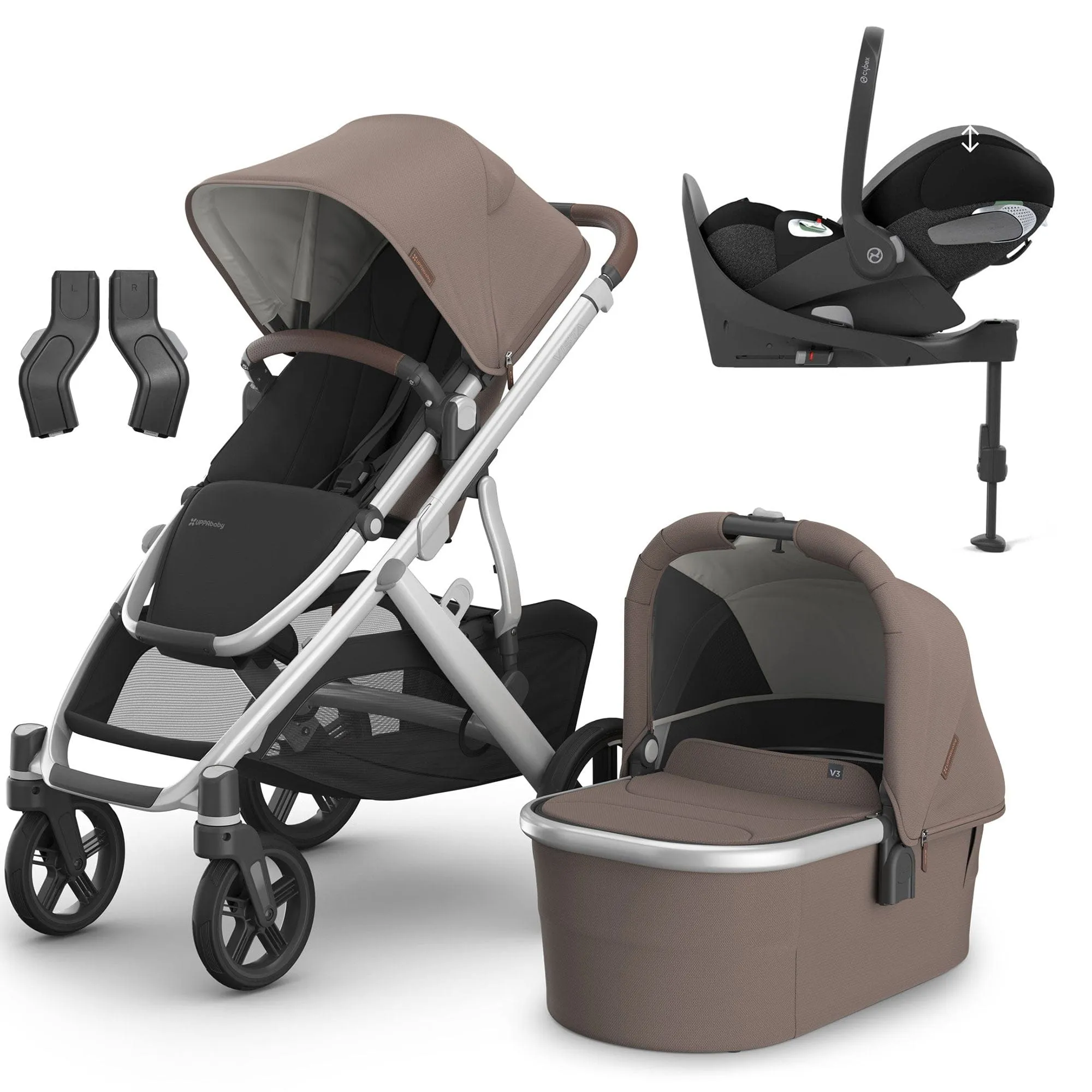 Uppababy Vista V3 Cybex Travel System - Theo