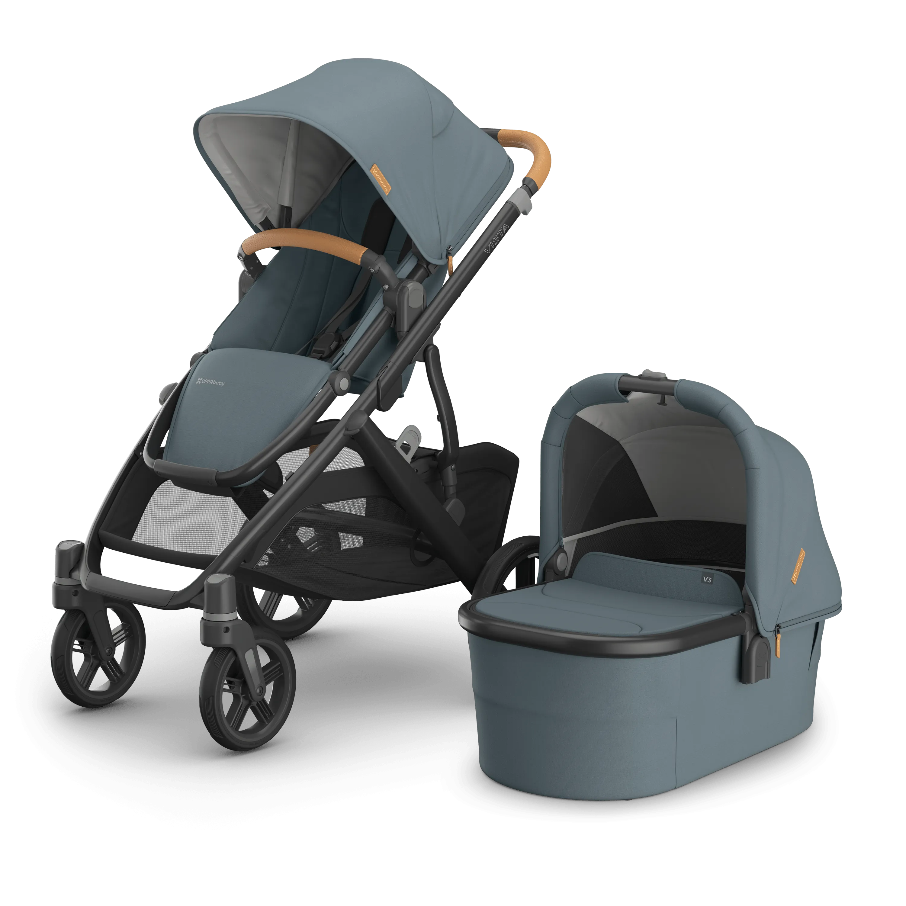 UPPAbaby Vista V3 Double Pushchair - Dillan