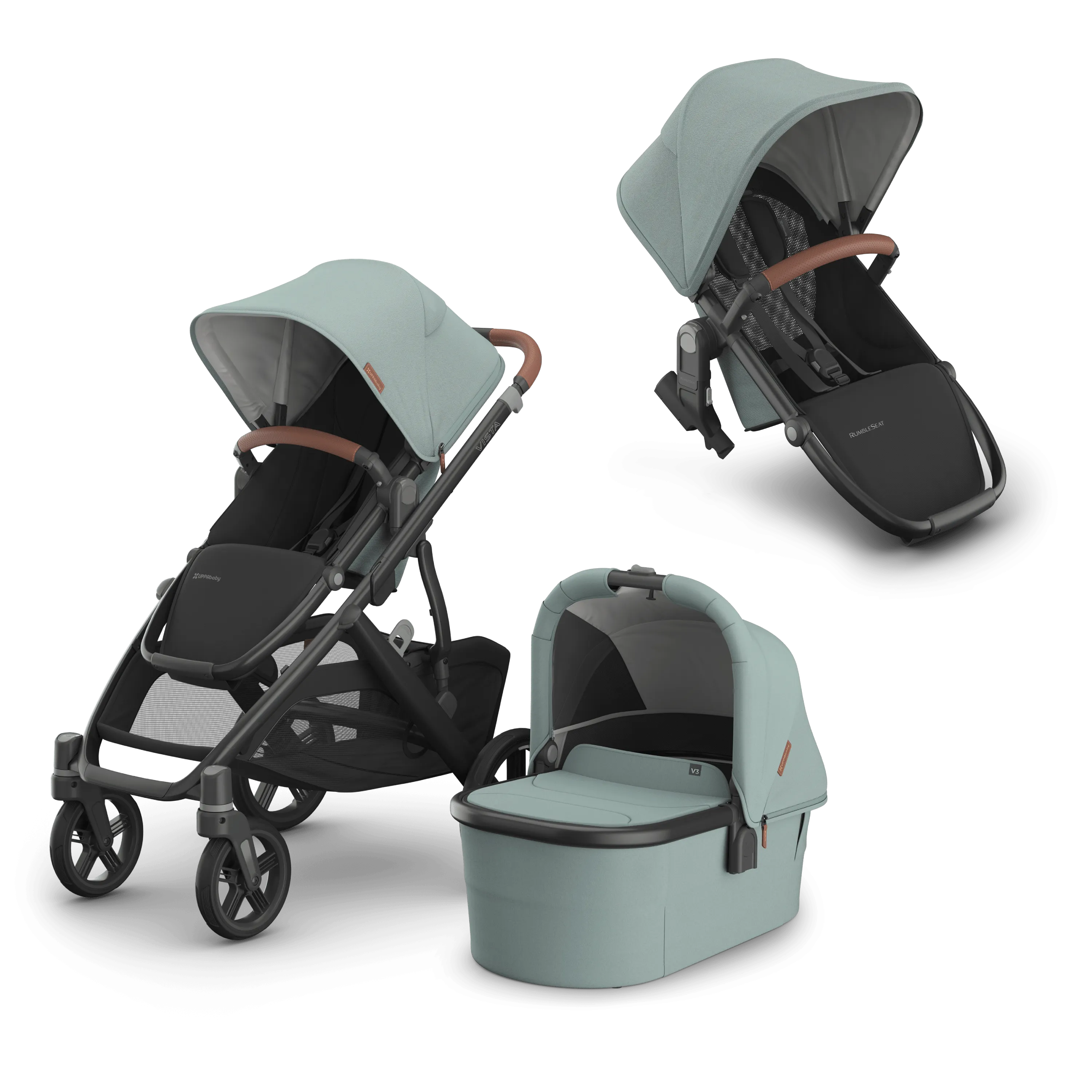 UPPAbaby Vista V3 Double Pushchair - Kenzi