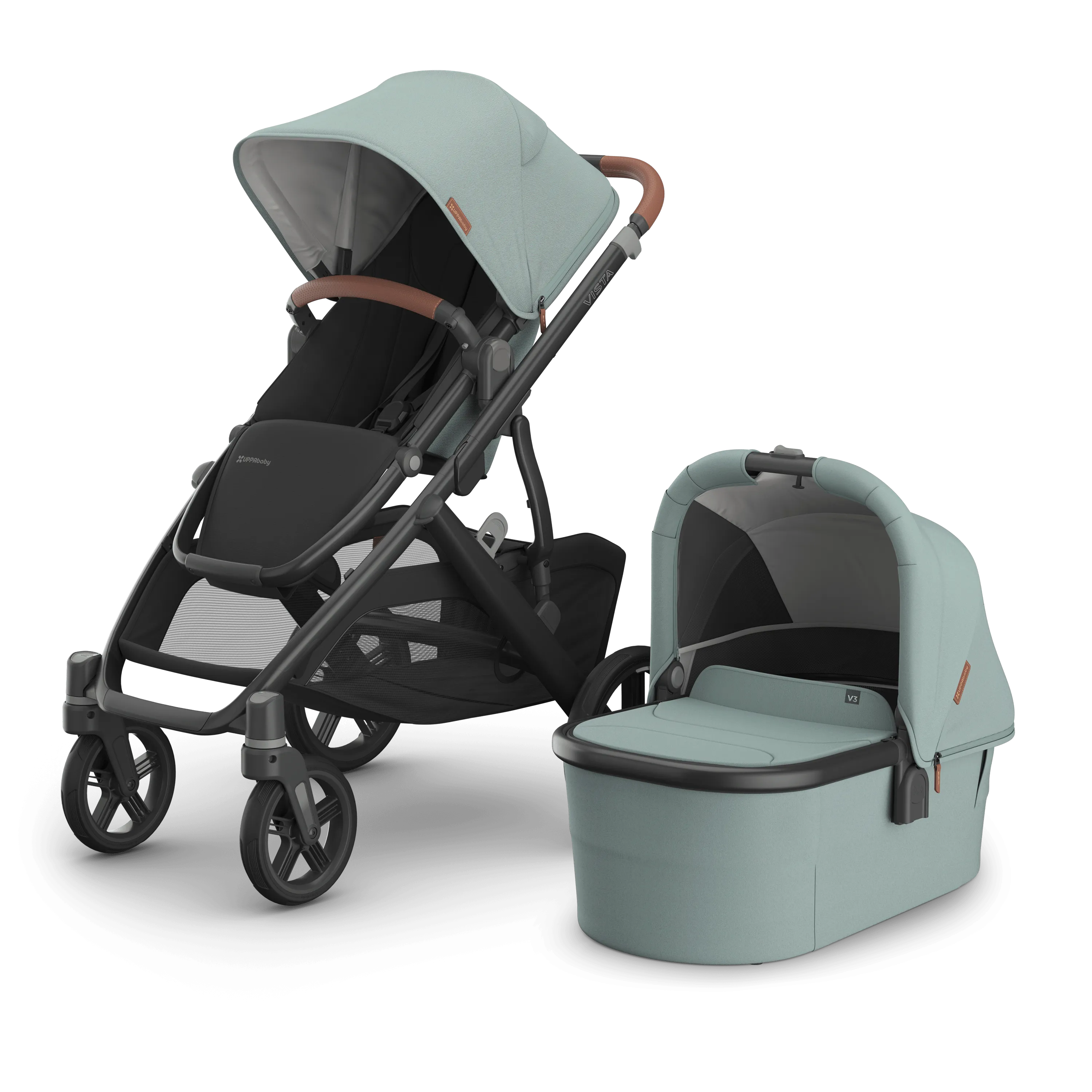 UPPAbaby Vista V3 Double Pushchair - Kenzi