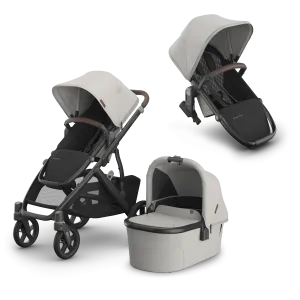 UPPAbaby Vista V3 Double Pushchair - Savannah