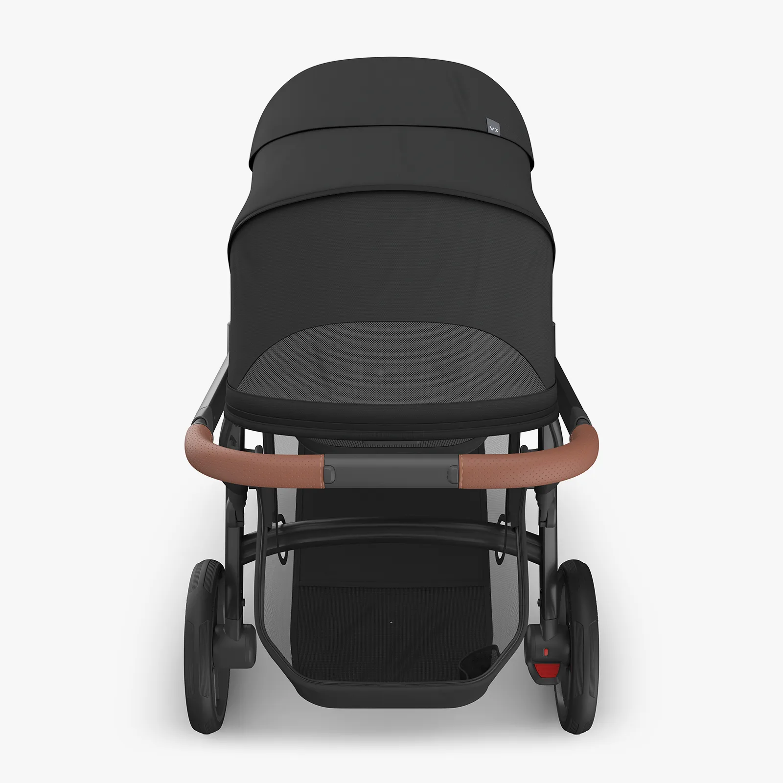 UPPAbaby VISTA V3 Pram - Charcoal/Saddle (Nori)