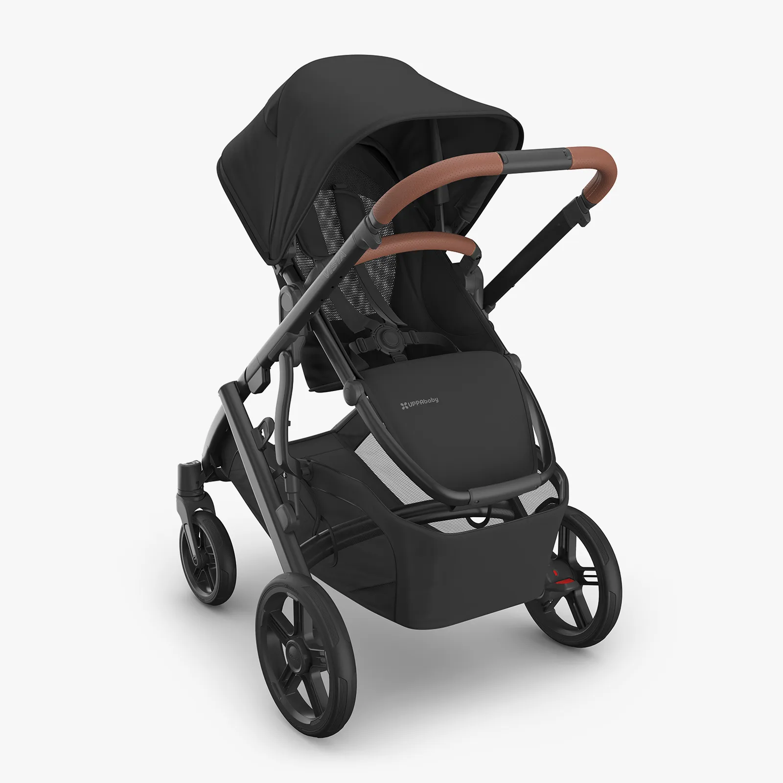 UPPAbaby VISTA V3 Pram - Charcoal/Saddle (Nori)