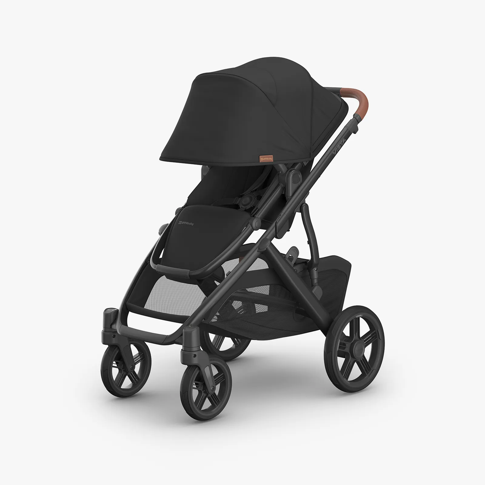UPPAbaby VISTA V3 Pram - Charcoal/Saddle (Nori)