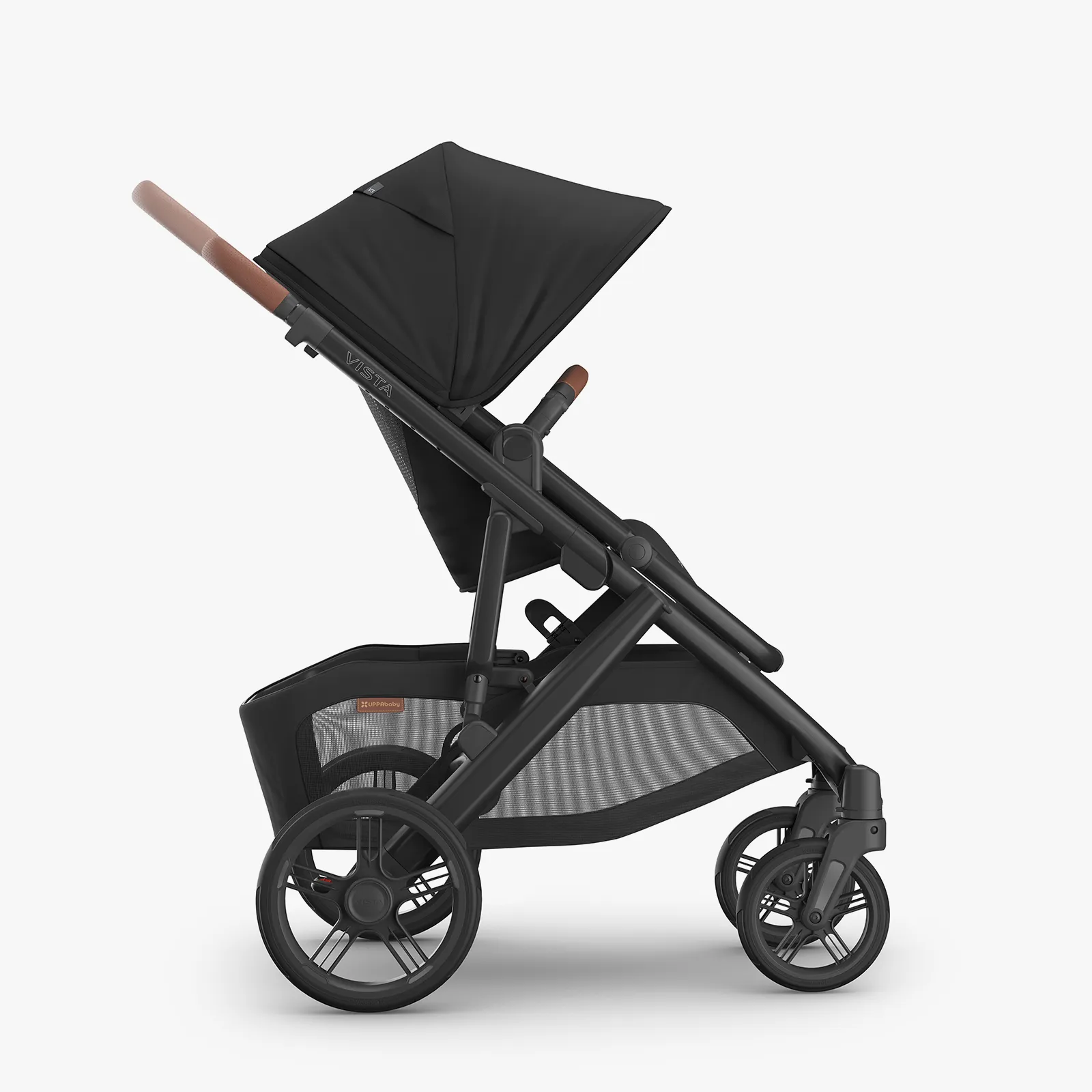 UPPAbaby VISTA V3 Pram - Charcoal/Saddle (Nori)