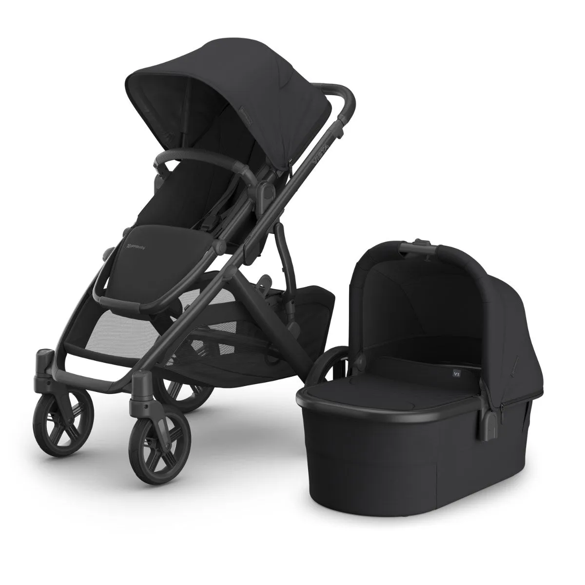 Uppababy Vista V3 Premium Travel System With Pebble 360 Pro2 Car Seat, Jake