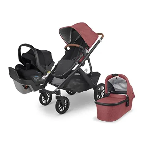Uppababy Vista V3 Stroller & Mesa Max Infant Car Seat BUNDLE