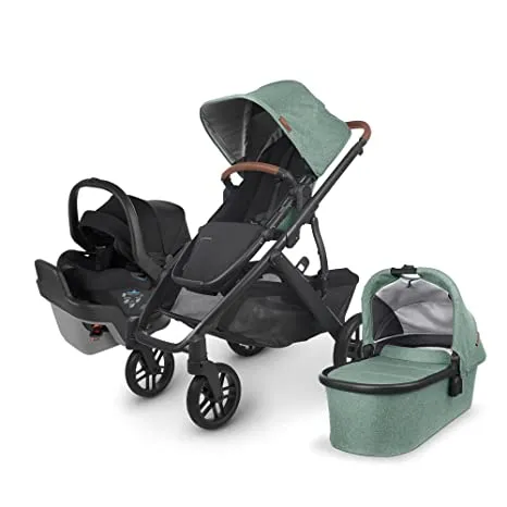 Uppababy Vista V3 Stroller & Mesa Max Infant Car Seat BUNDLE