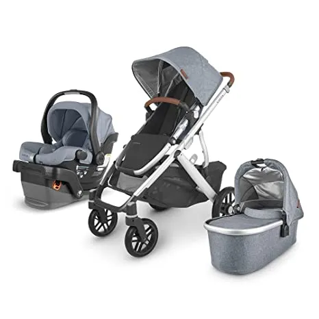 Uppababy Vista V3 Stroller & Mesa V2 Infant Car Seat BUNDLE