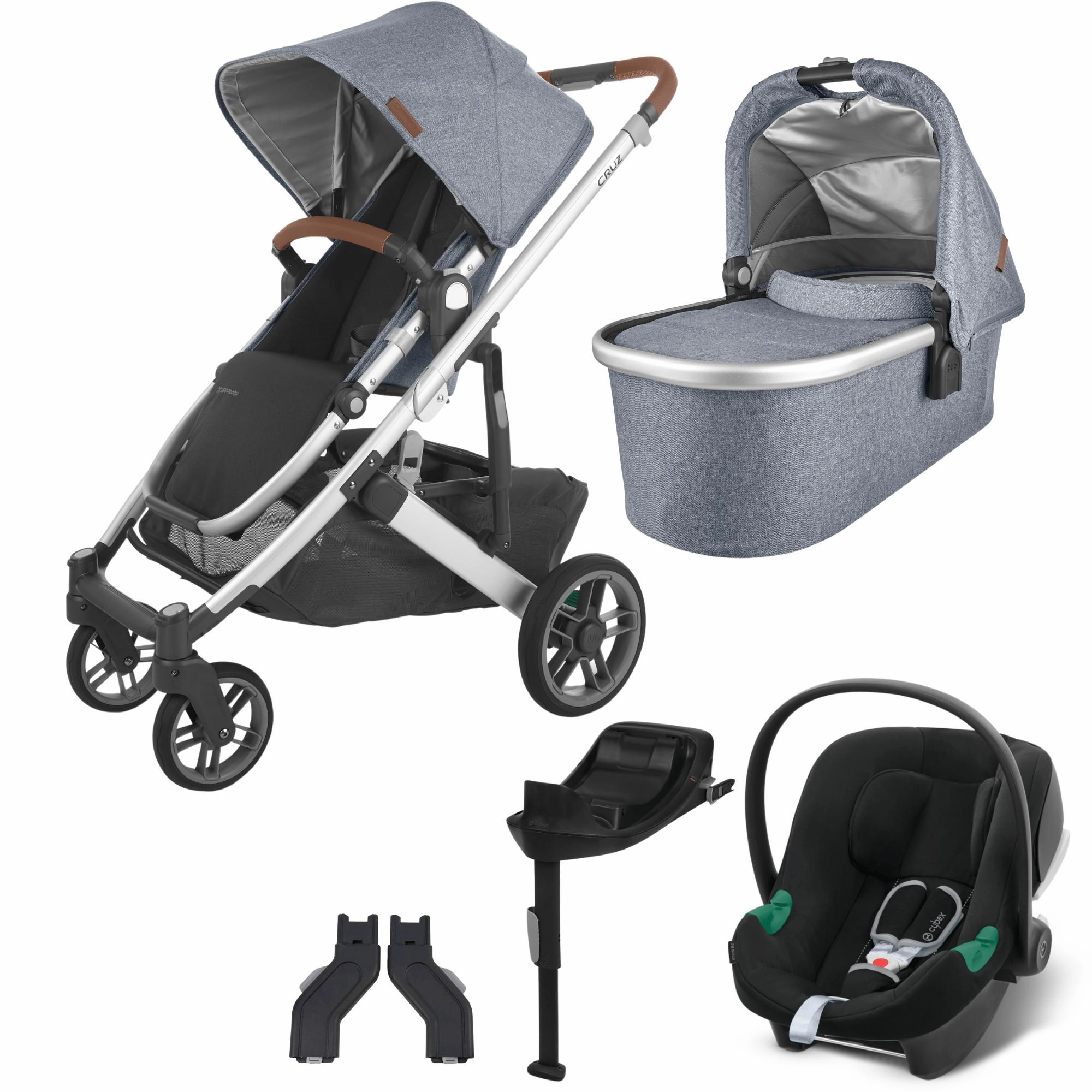 UppaBaby, Cruz V2 Travel Bundle w/ Aton B2