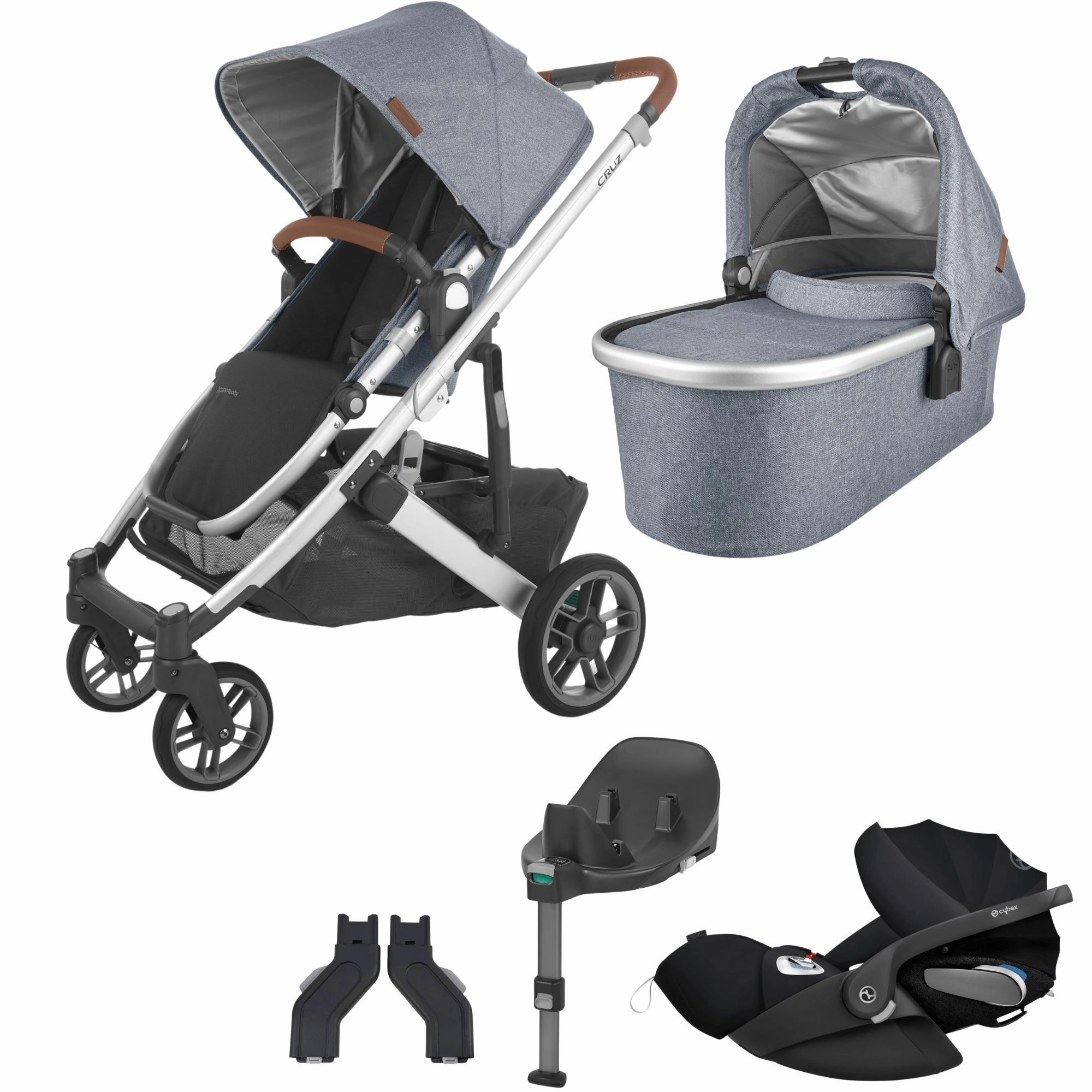 UppaBaby, Cruz V2 Travel Bundle w/ Cloud T